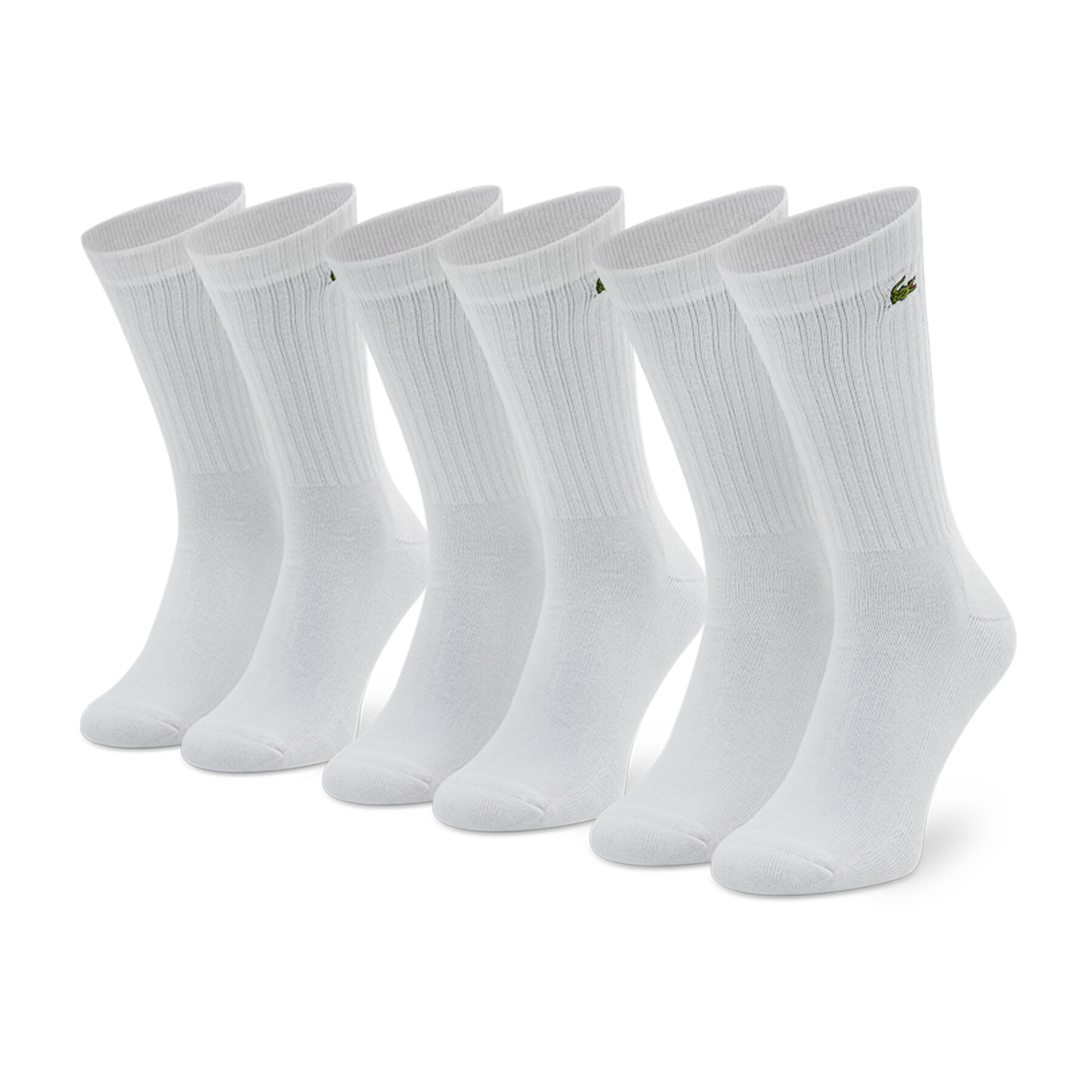 Dolge nogavice Lacoste RA4182 Bela
