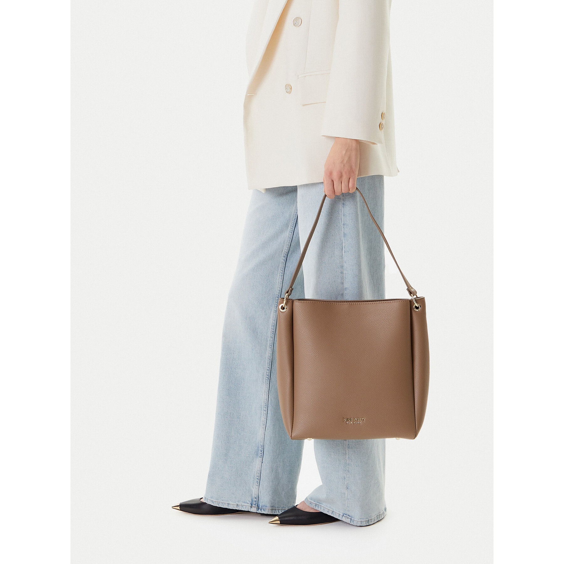 Borsetta Nine West CEO-ARIA-S24414 Beige