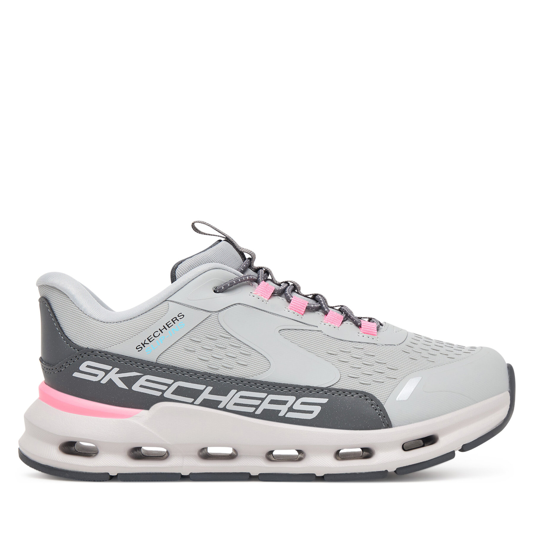 Tenisice Skechers Vista Lane 303654L/GYPK Svijetlo siva