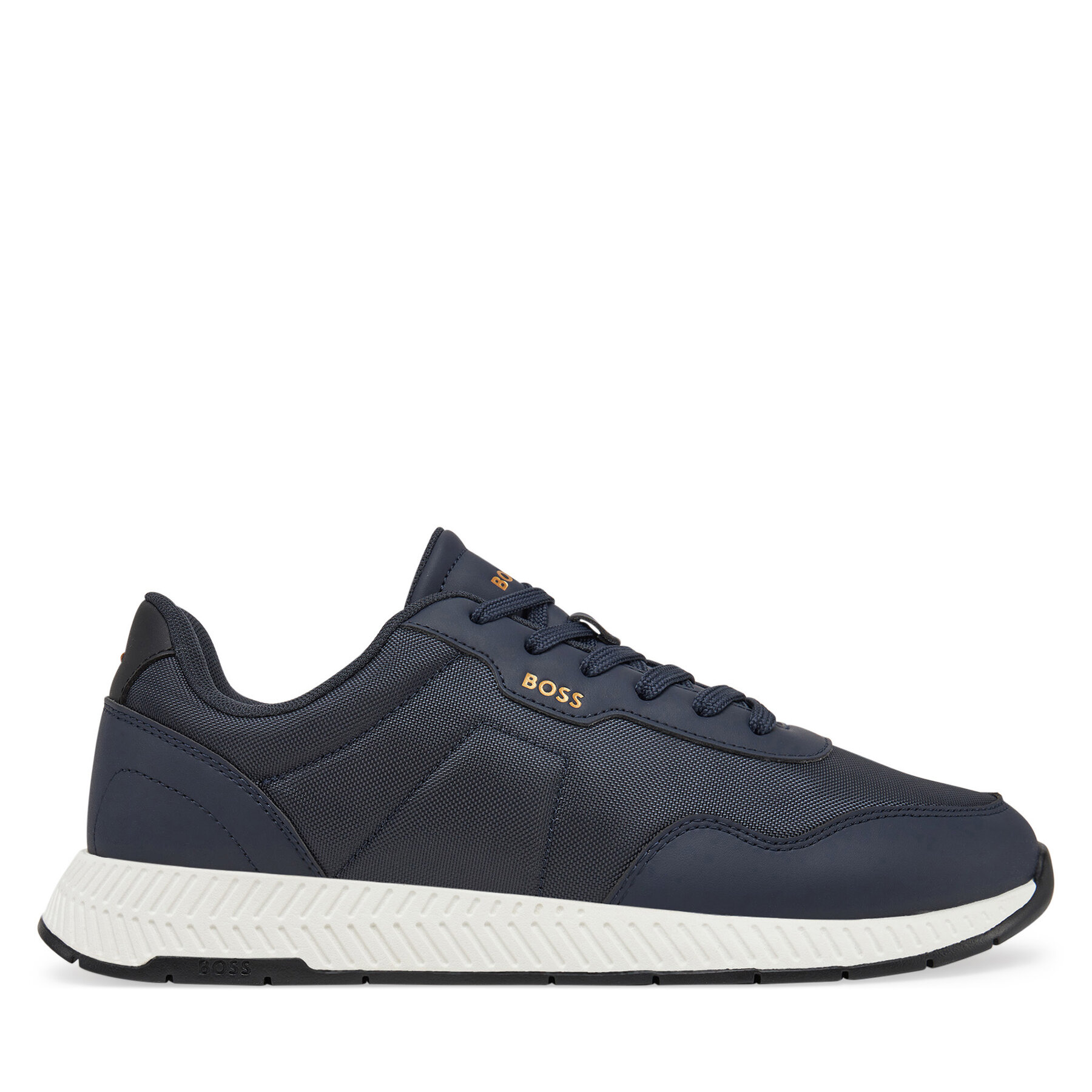 Pánske Sneakersy BOSS, Rozmer: 40, Tmavomodrá, Titanium 50536481