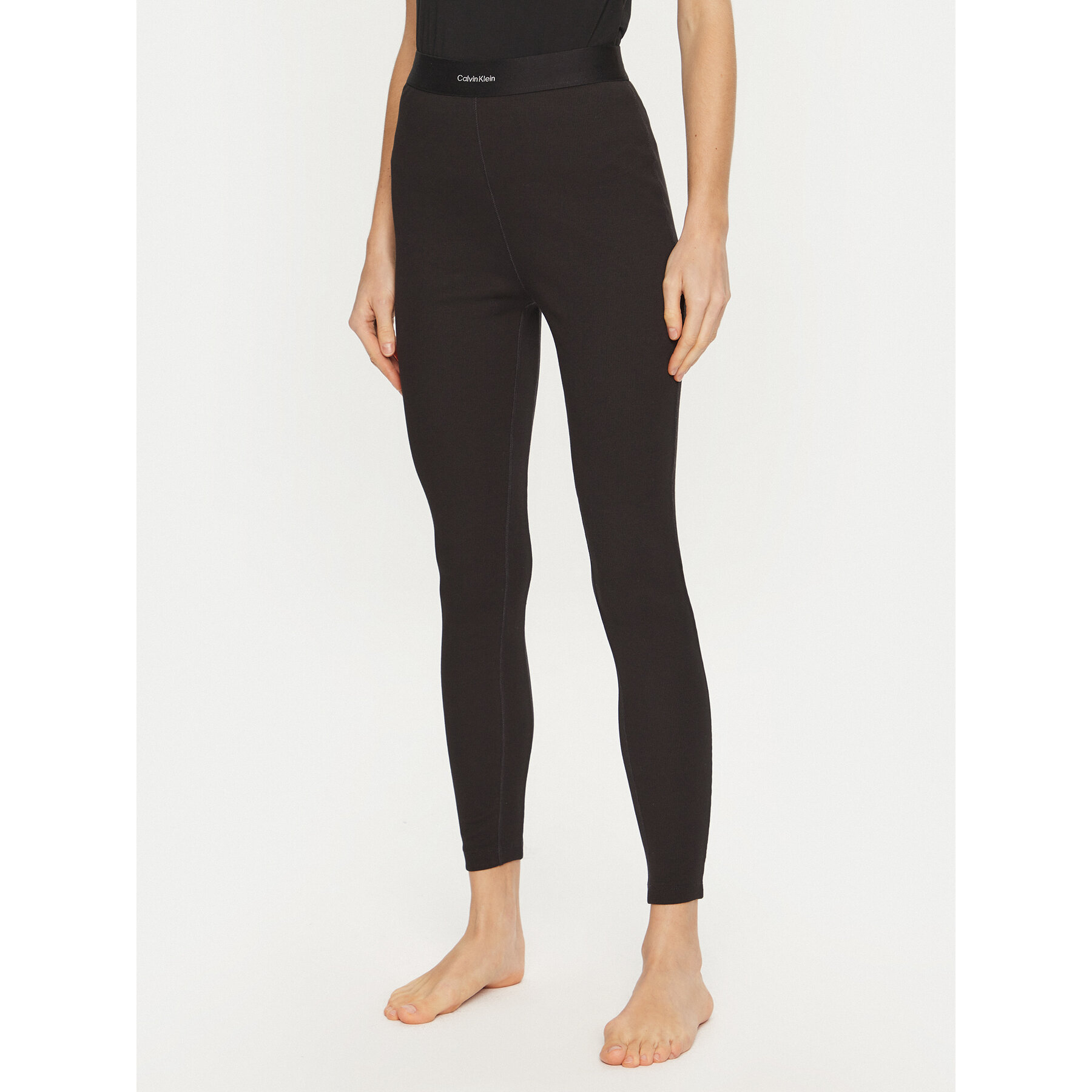 Calvin Klein Underwear Leggings 000QS7220E Nero Slim Fit