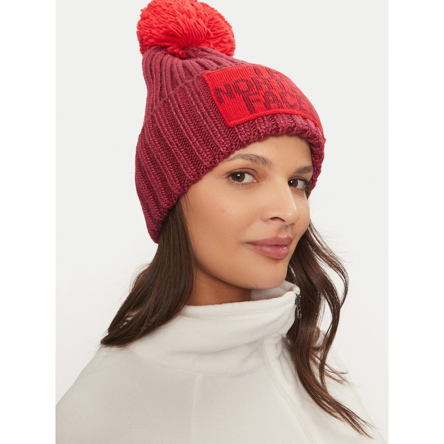 Gorro The North Face NF0A7WJO8XI1 Guinda/burdeos