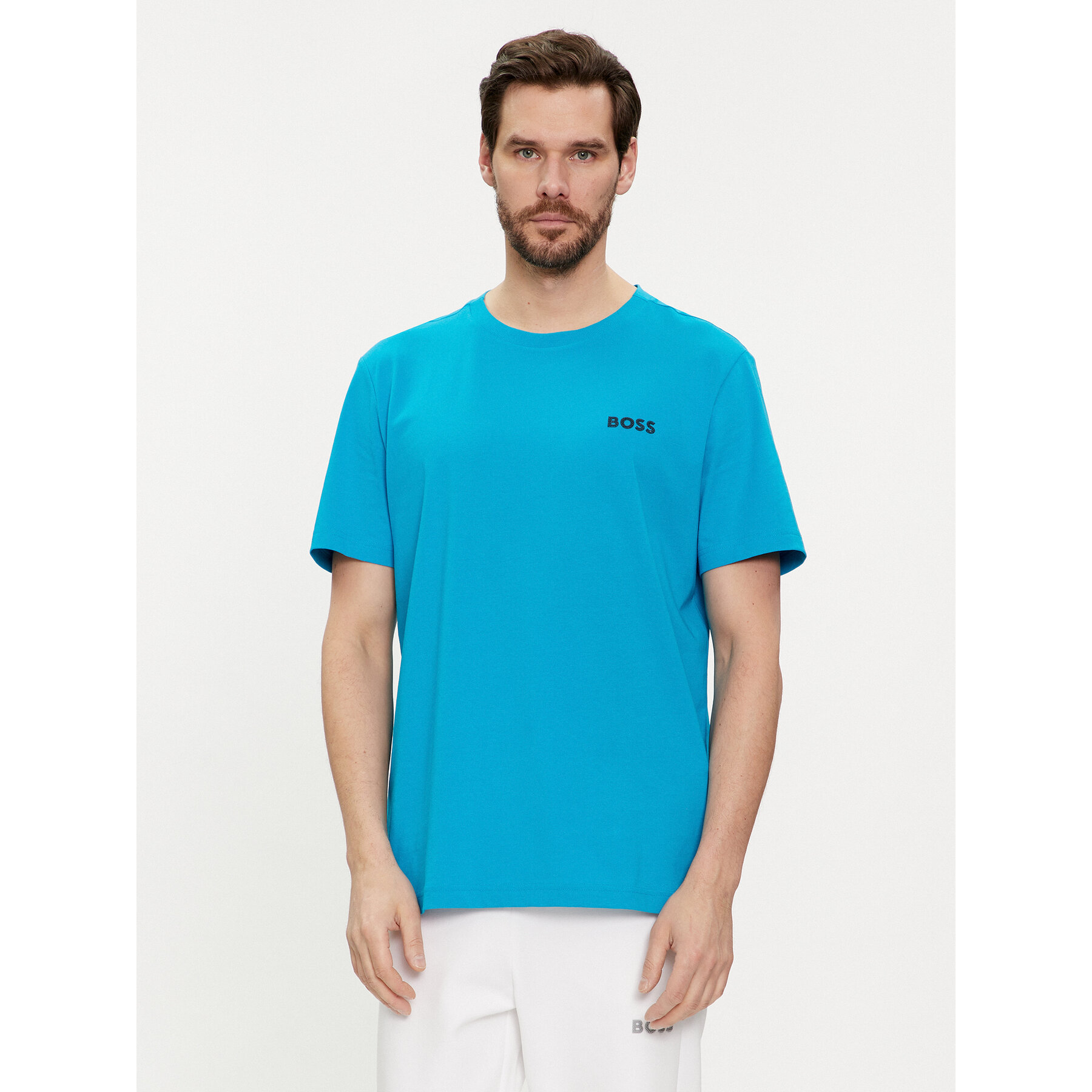 Boss T-shirt 50515620 Blu Regular Fit