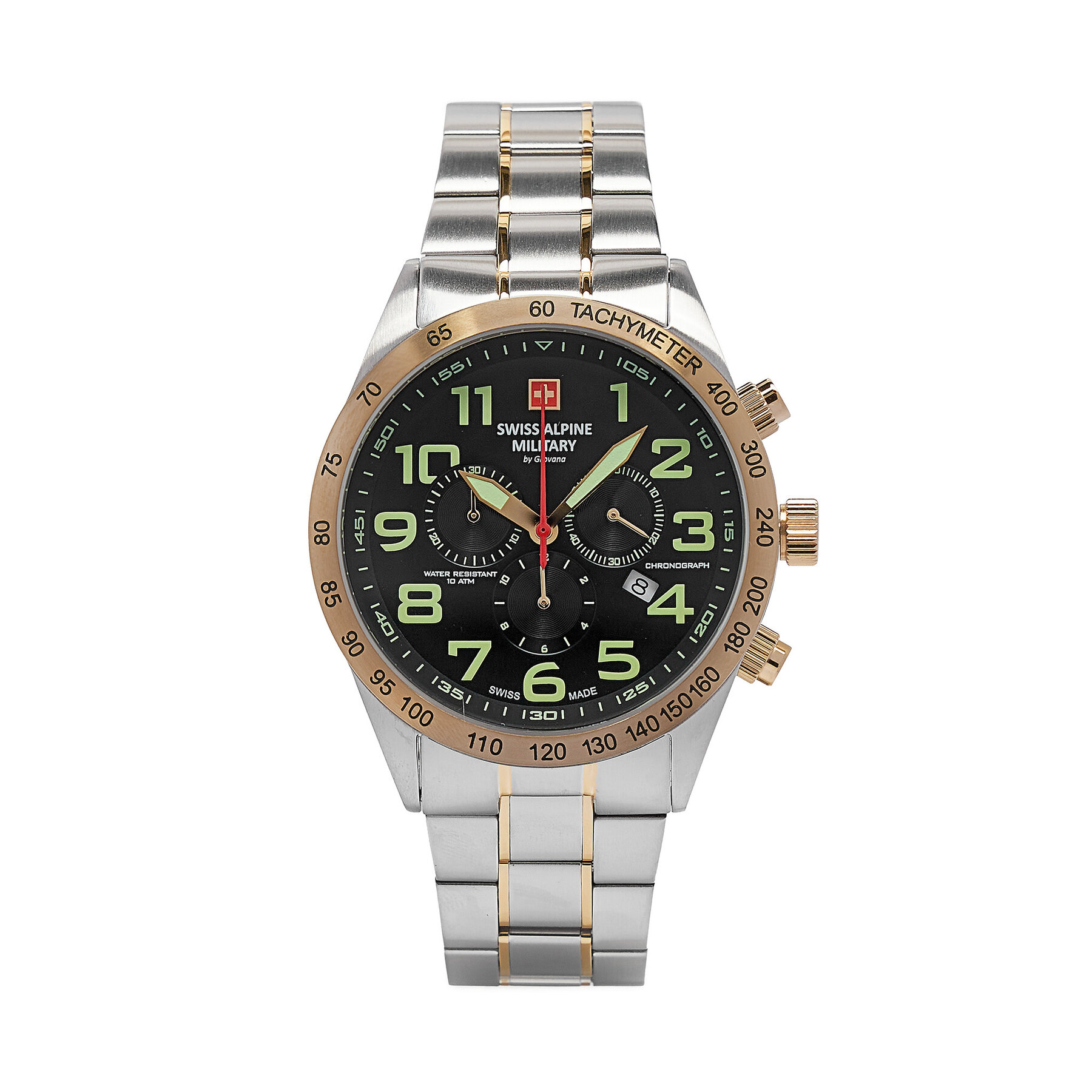 Ročna ura Swiss Alpine Military 7047.9144 Srebrna