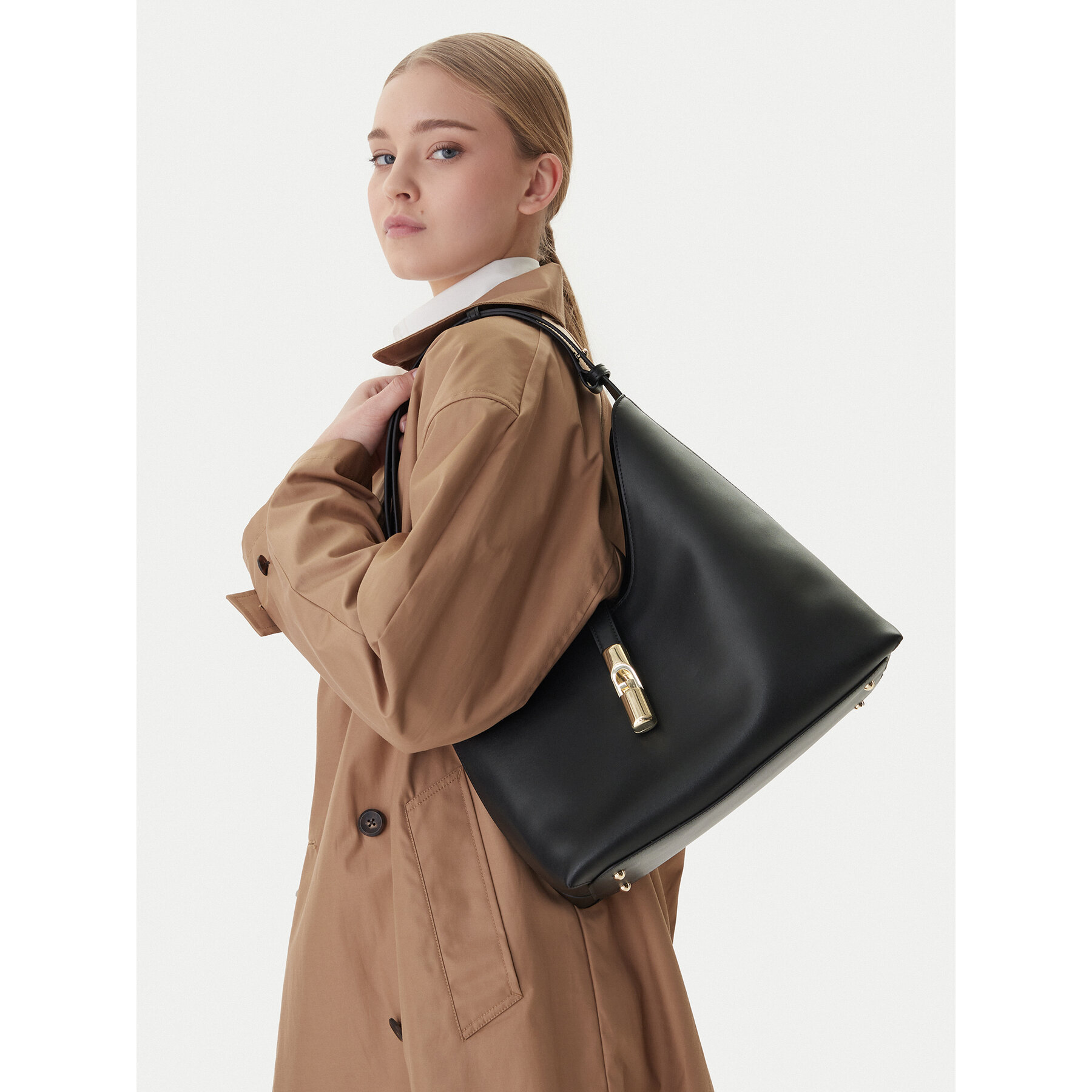 Τσάντα Furla WB01499 BX3104 O6000 Μαύρο