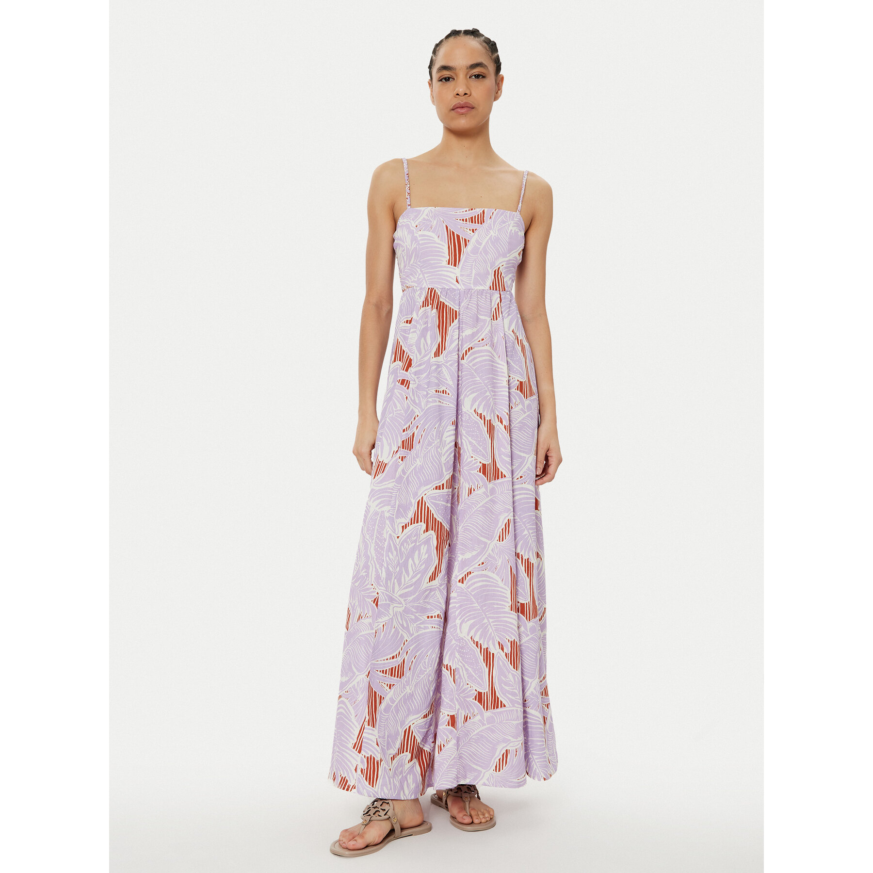 Maaji Sommerkleid Wisteria Bloom Ela PT2708CLD001 Violett Regular Fit