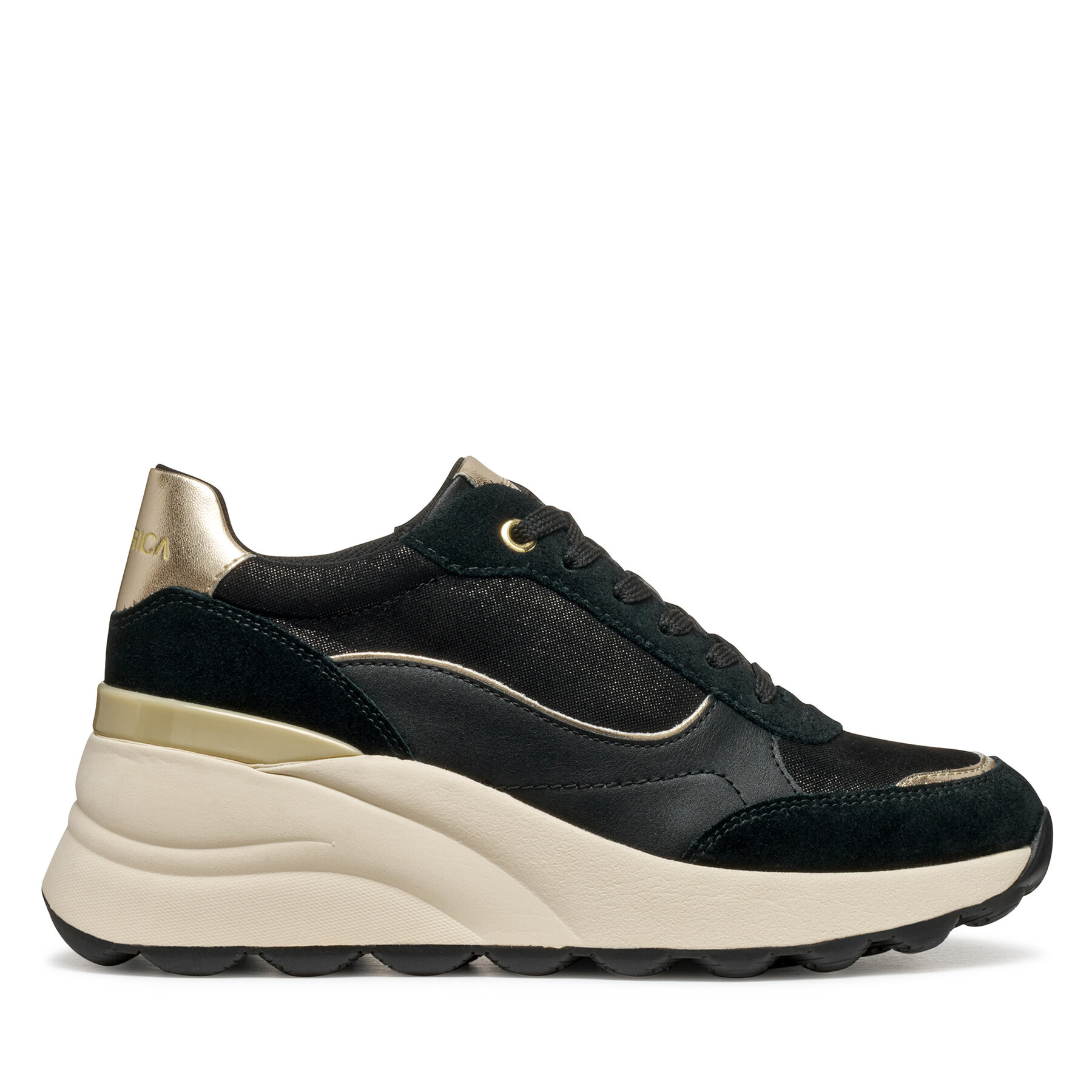 Sneakers Geox D Spherica Ec13 D45WAA 0MA22 C9999 Nero