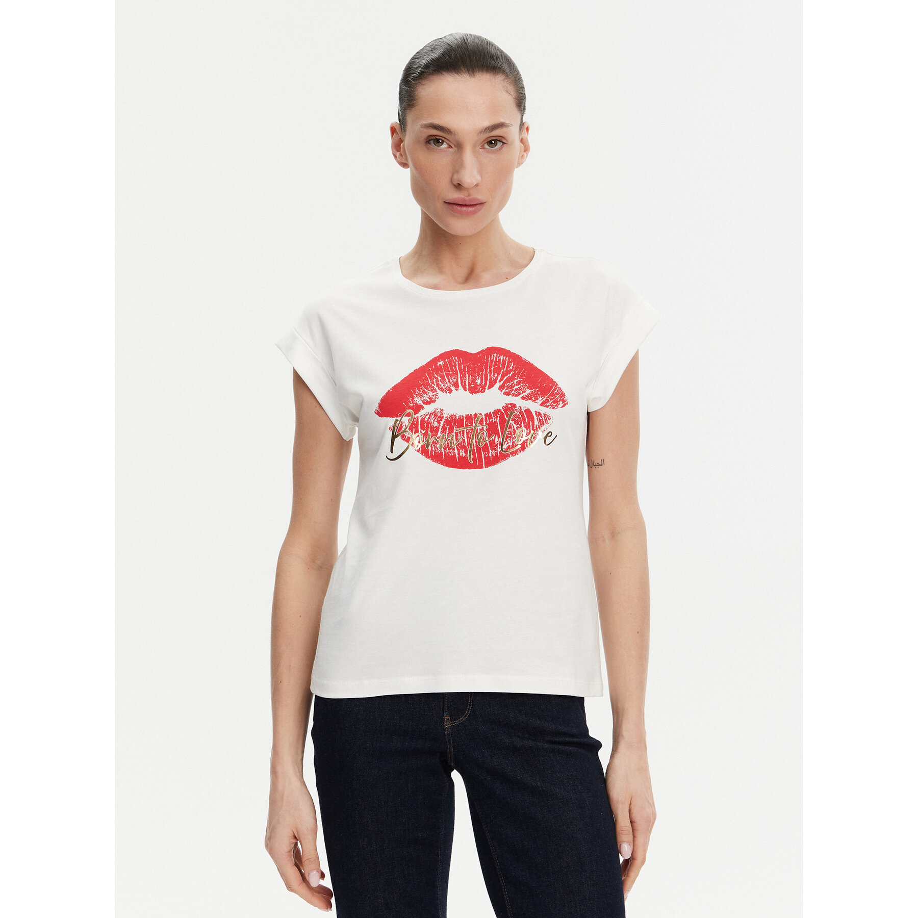 Morgan T-shirt 251-DVALA Bianco Regular Fit