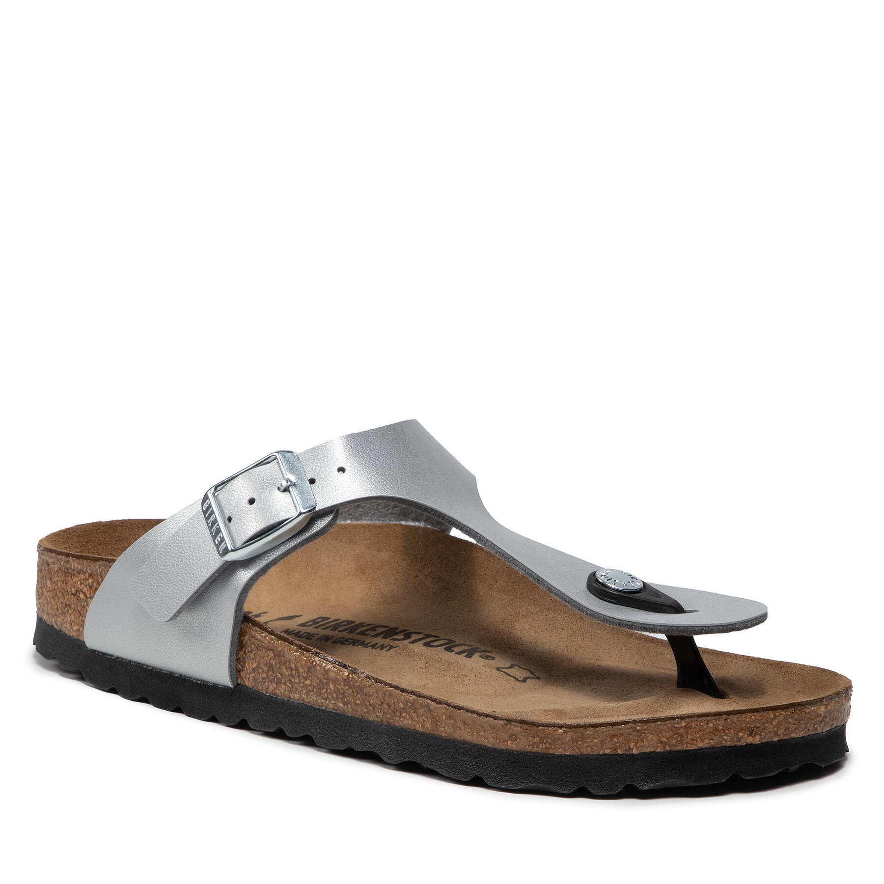 Flip flop Birkenstock Gizeh Bs 0043853 Silver 0043853 imagine super redus 2022