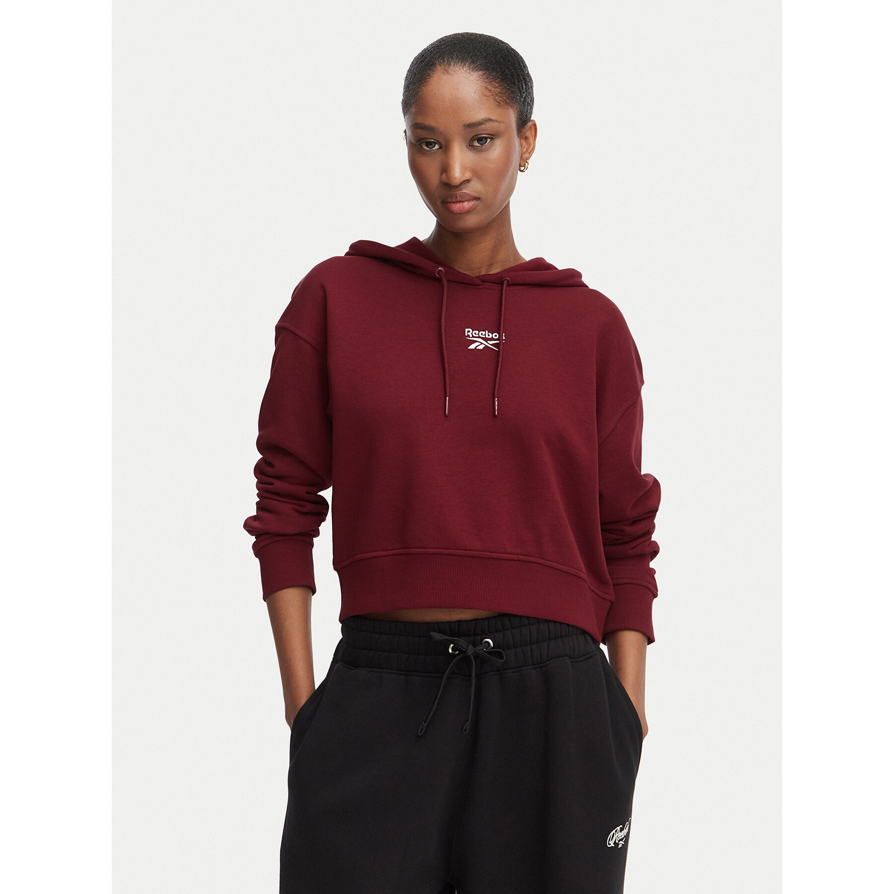 Reebok Sweatshirt Ilona RK25712CCW Dunkelrot Regular Fit