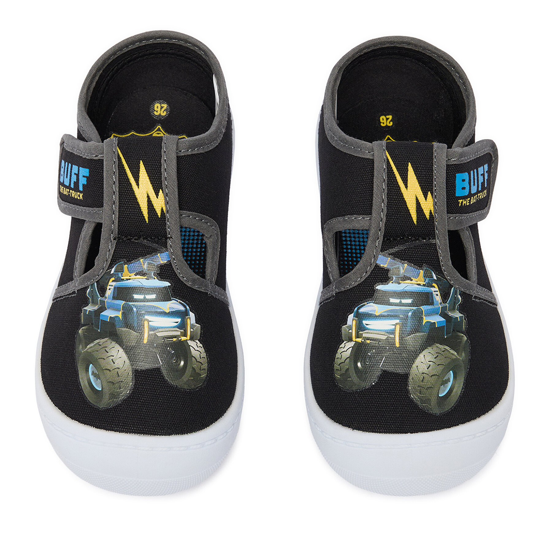 BATWHEELS Παντόφλες Σπιτιού BATWHEELS CEO-CM-SS26-200WBBW Μαύρο