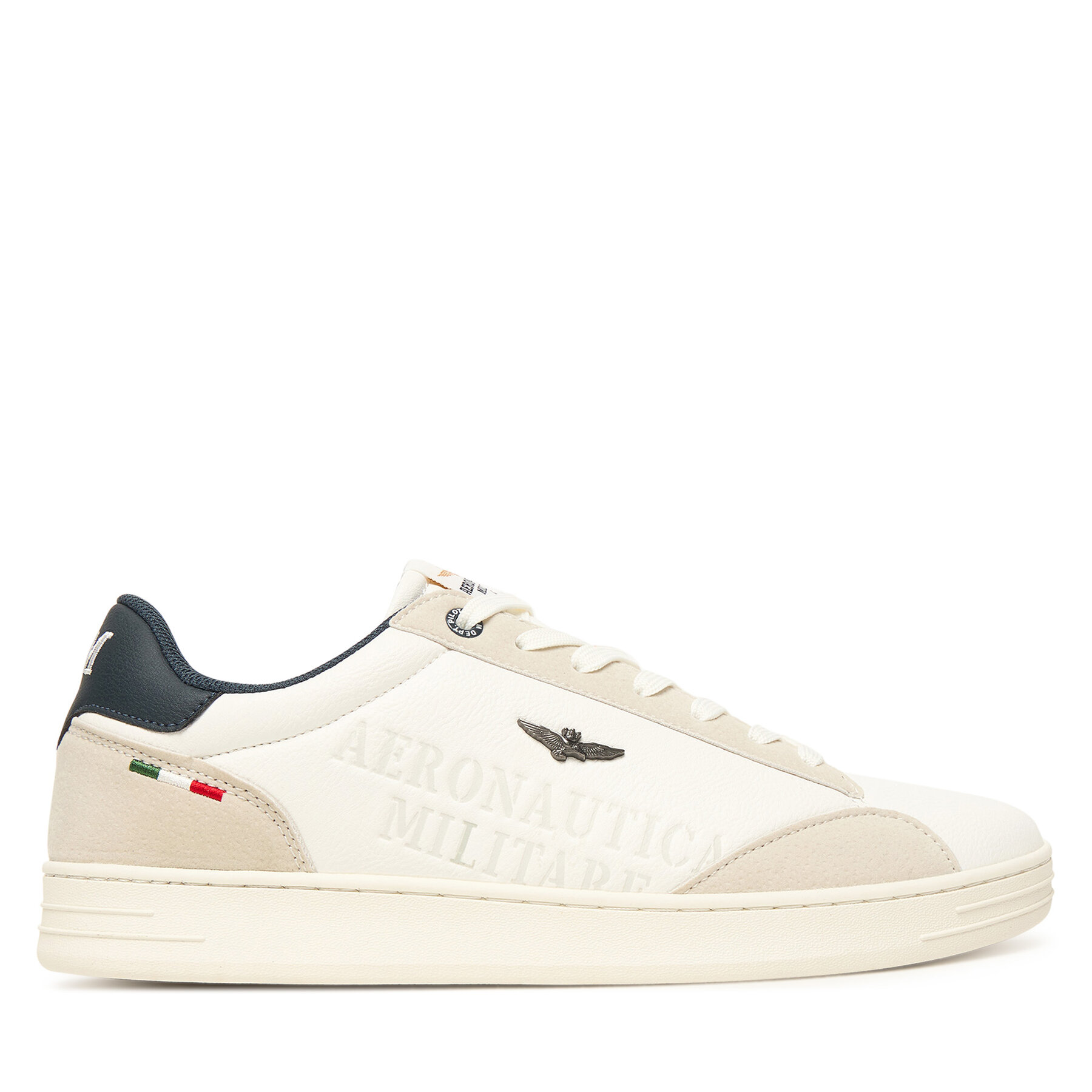 Sneakersy Aeronautica Militare 252SC0306UCT03385 Biela