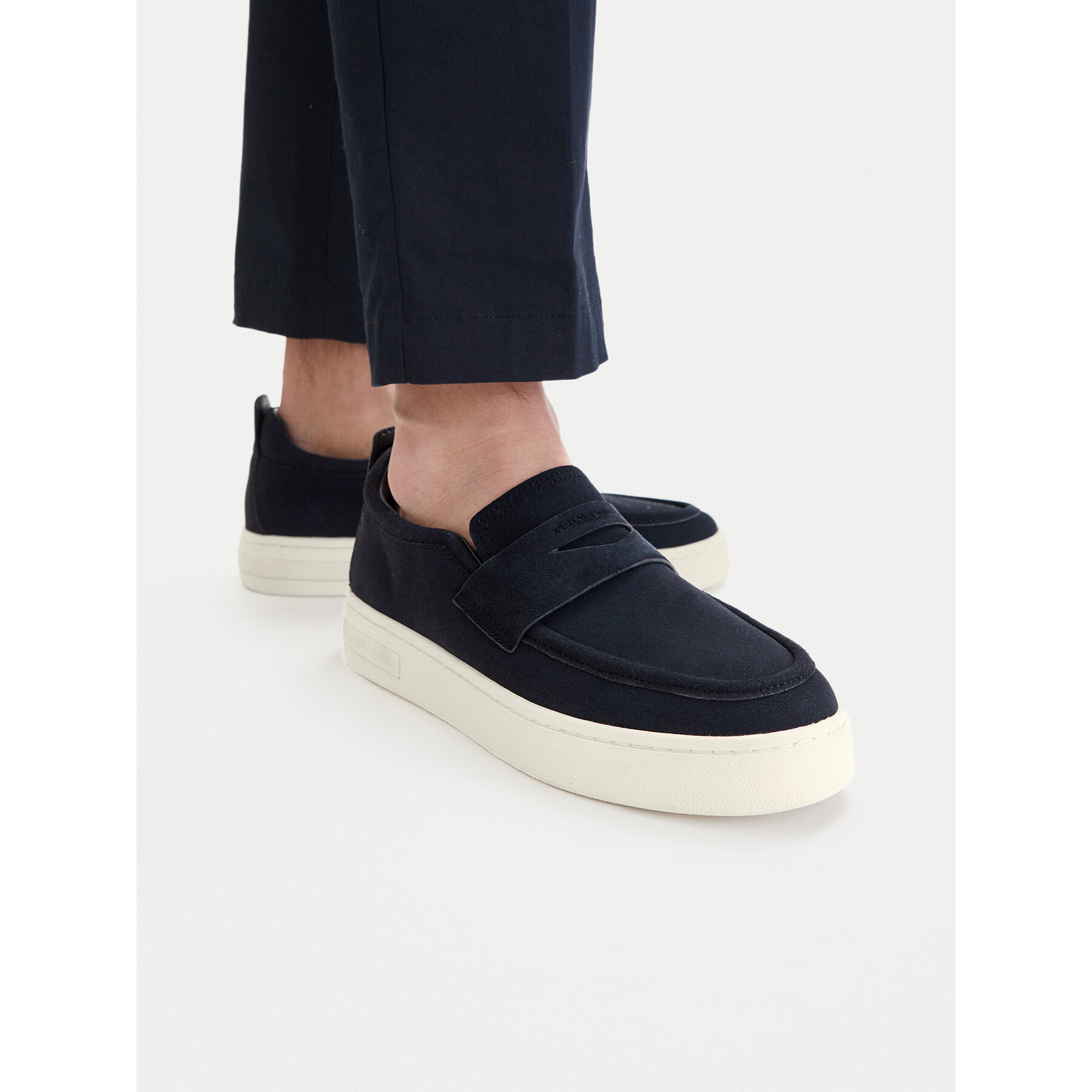 Loaferice Armani Exchange XM002632 AF19687 ZB004 Tamnoplava