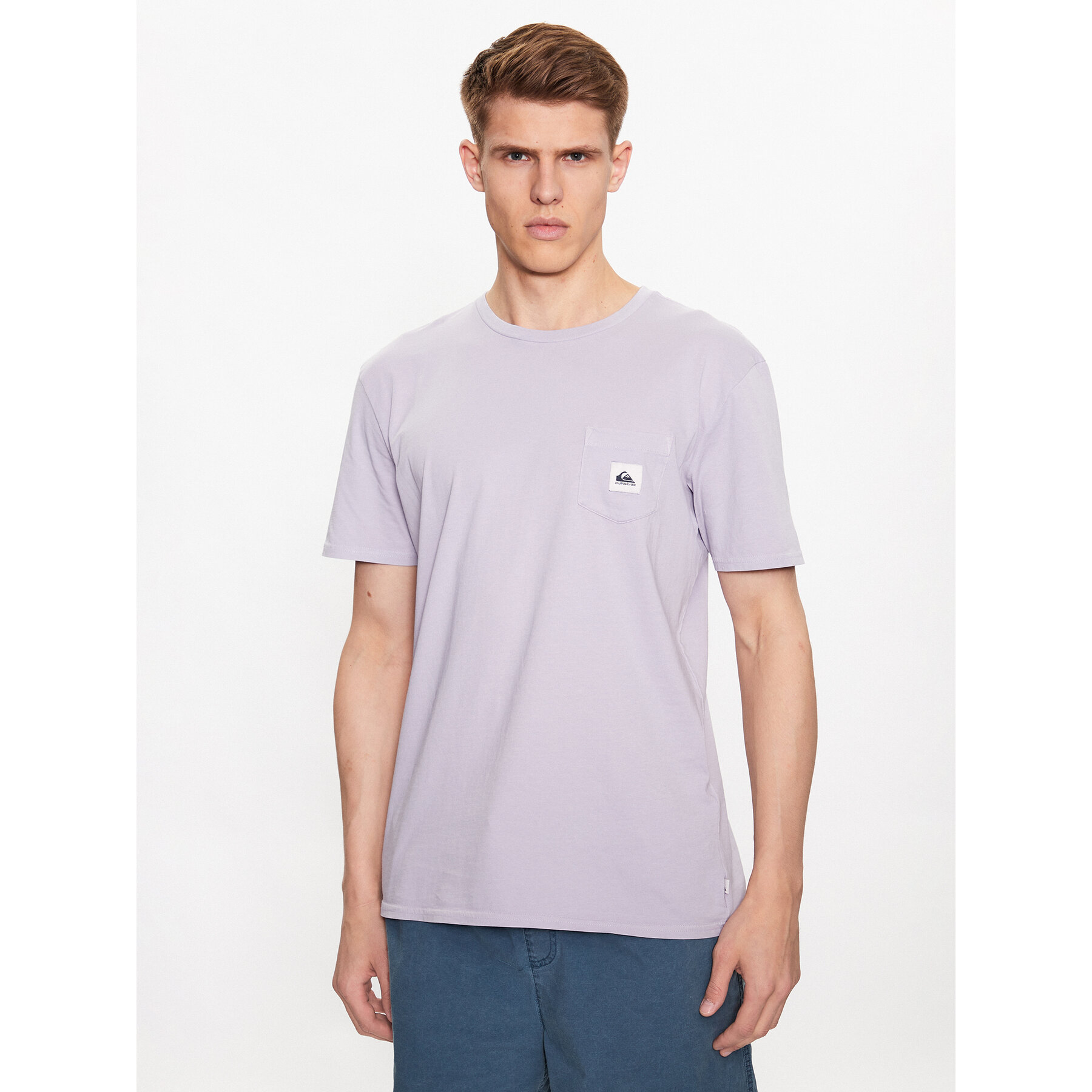 Quiksilver T-Shirt Sub Missions EQYZT07253 Μωβ Regular Fit