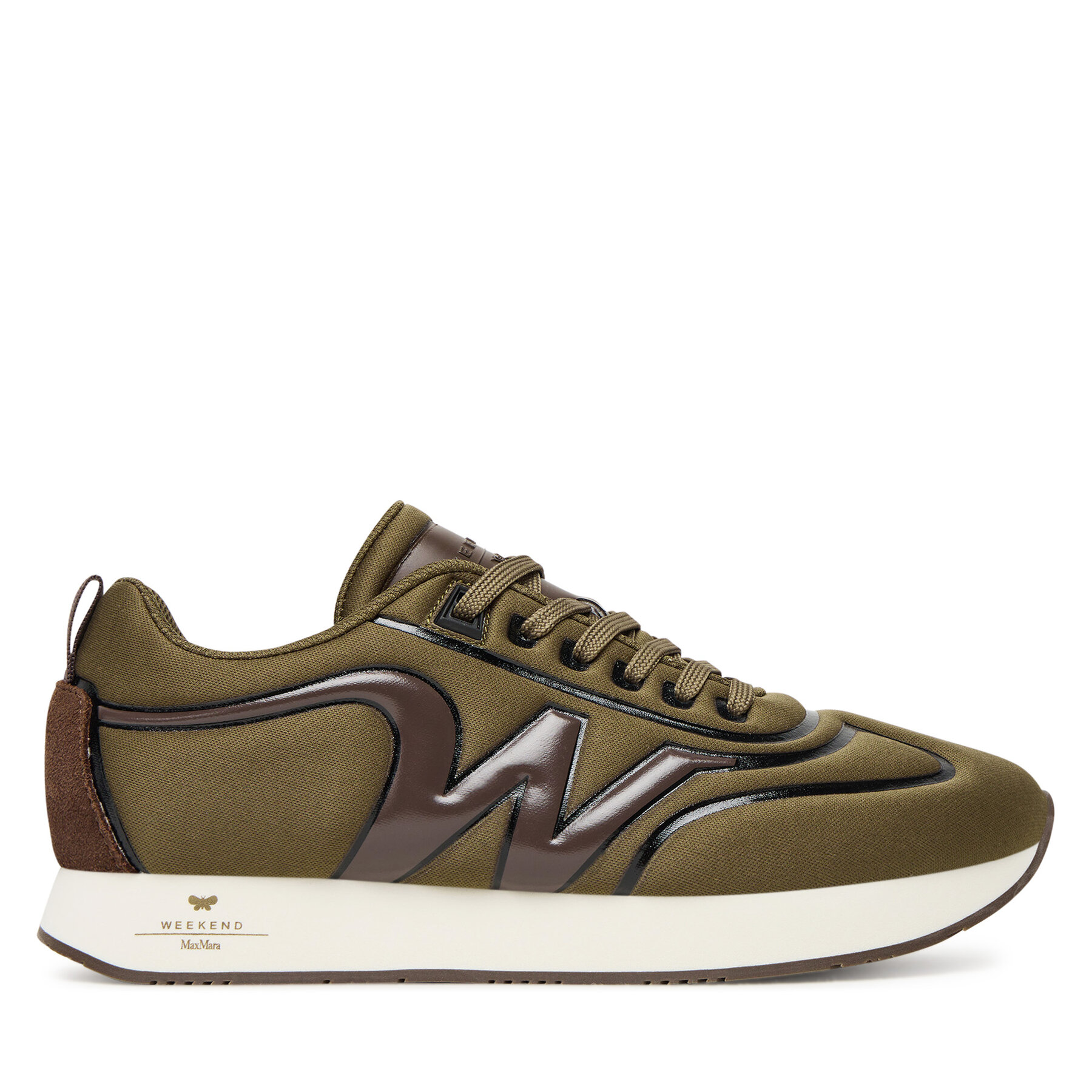 Sneakersy Weekend Max Mara 2525766034650 Zelená
