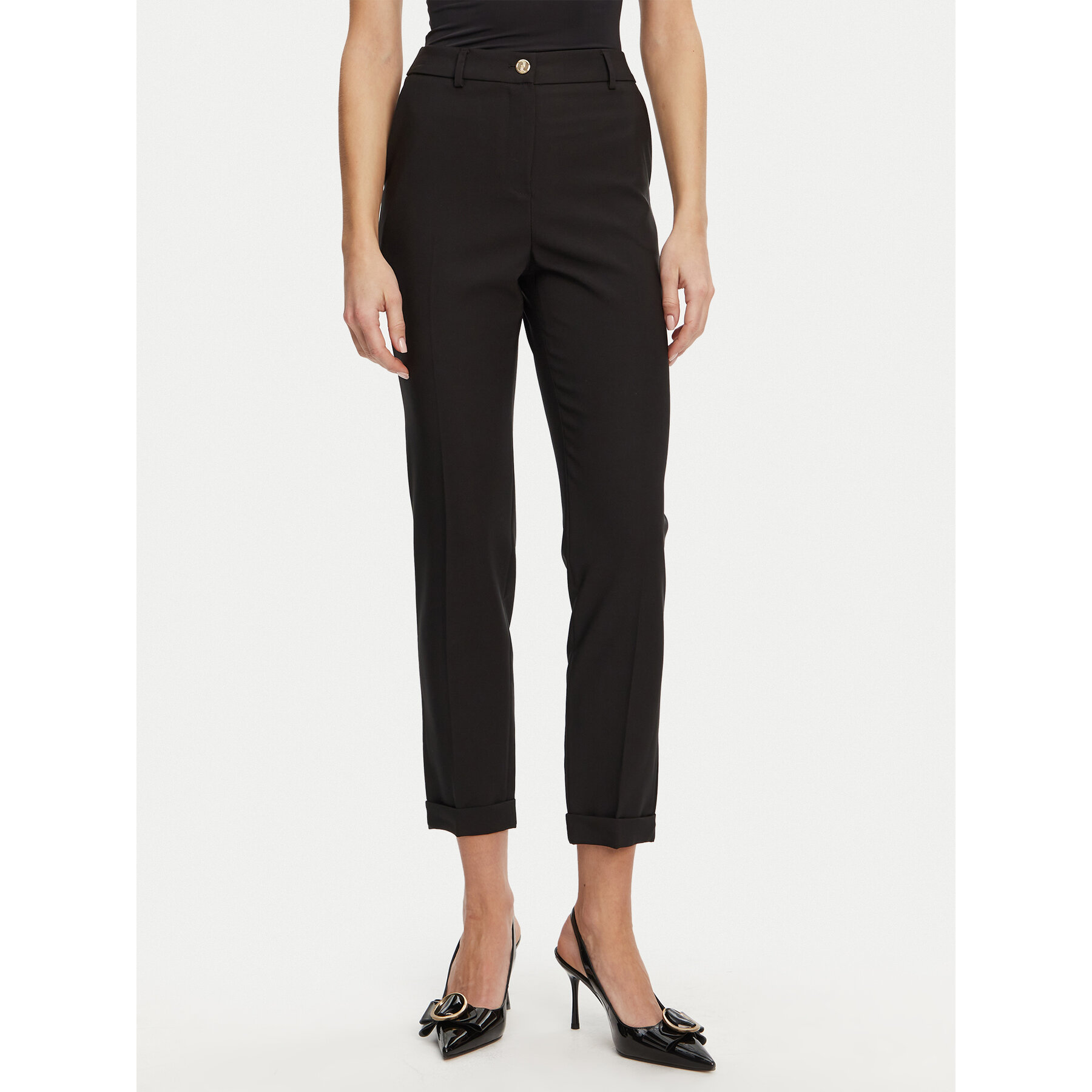Artigli Stoffhose ACPA000837 Schwarz Regular Fit