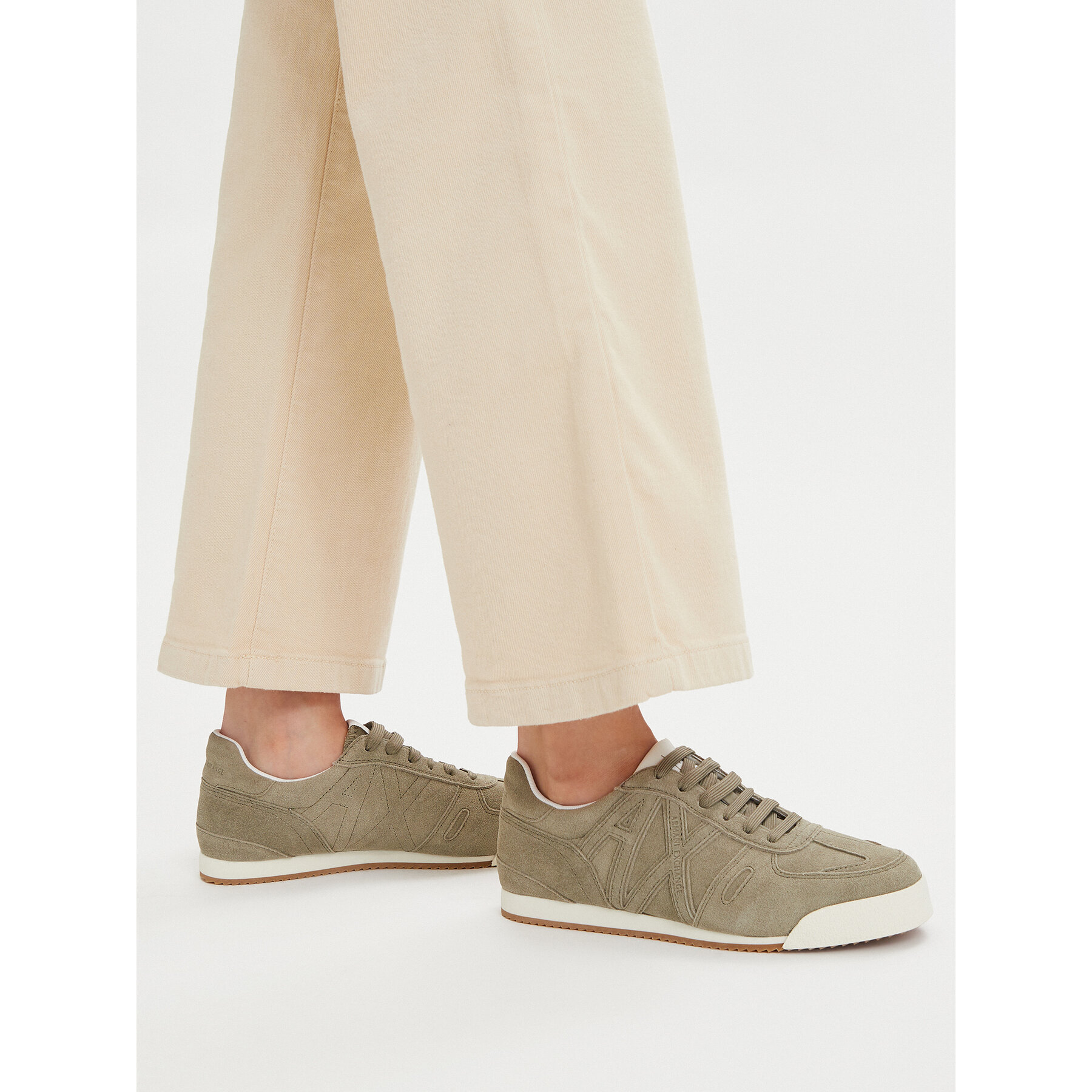 Sneakers Armani Exchange XW002794 AF19687 Z7016 Kaki