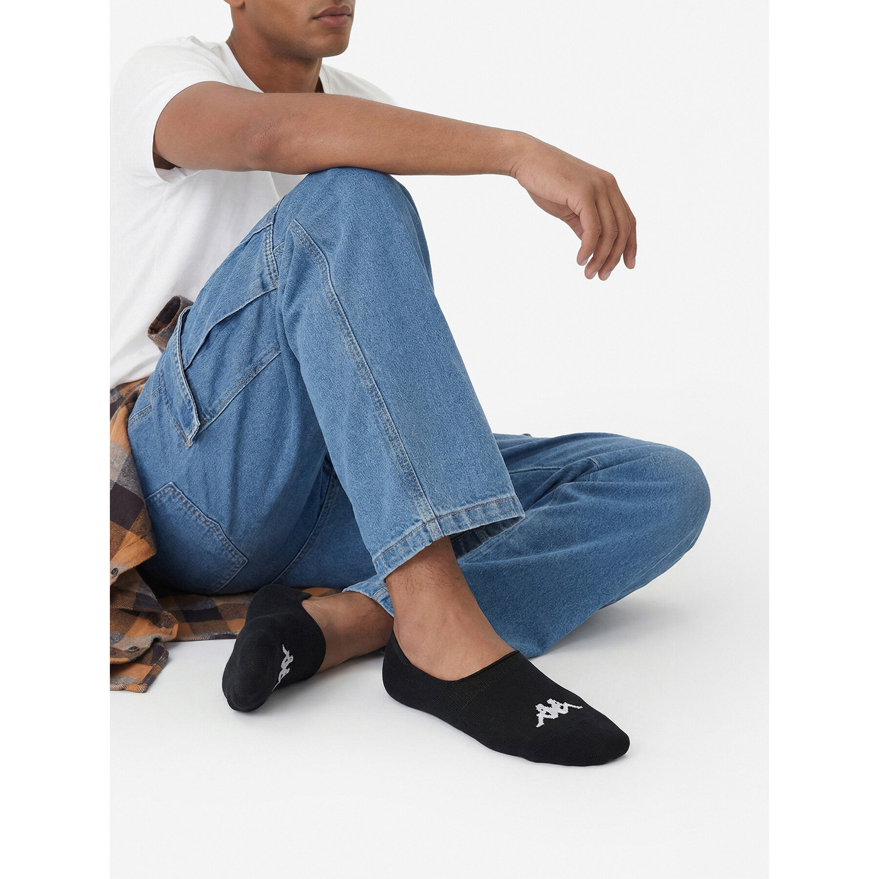 Stopalice Kappa KR_LOST_SS25 (3-PACK) Crna