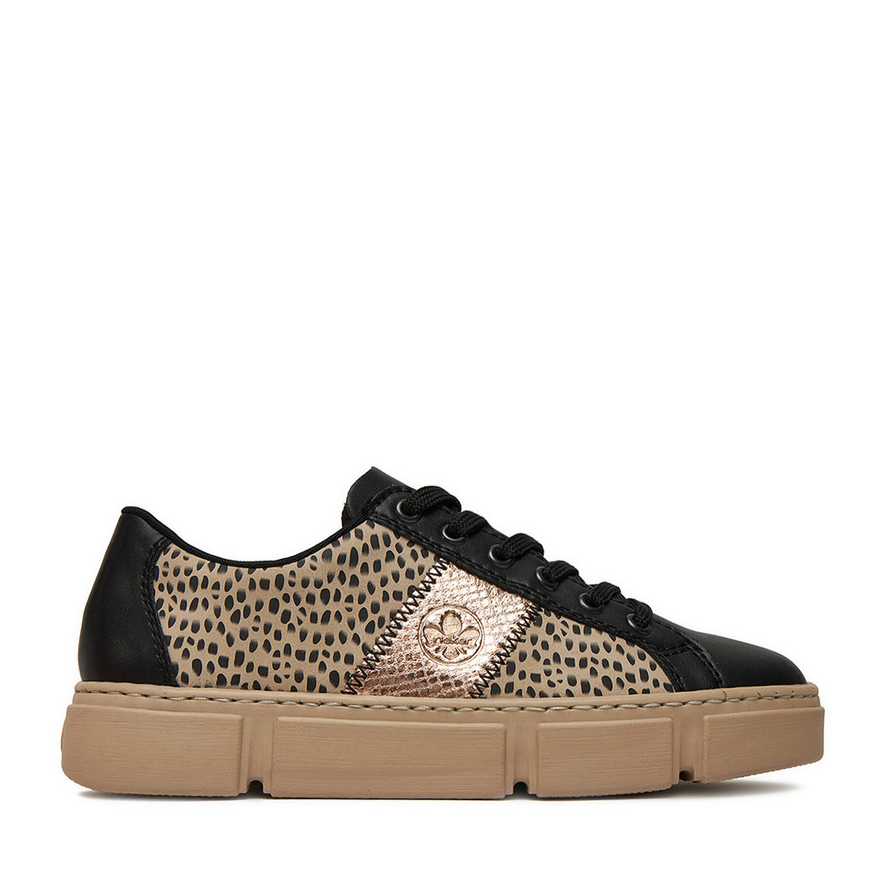 Sneakersy Rieker N5910-62 Čierna