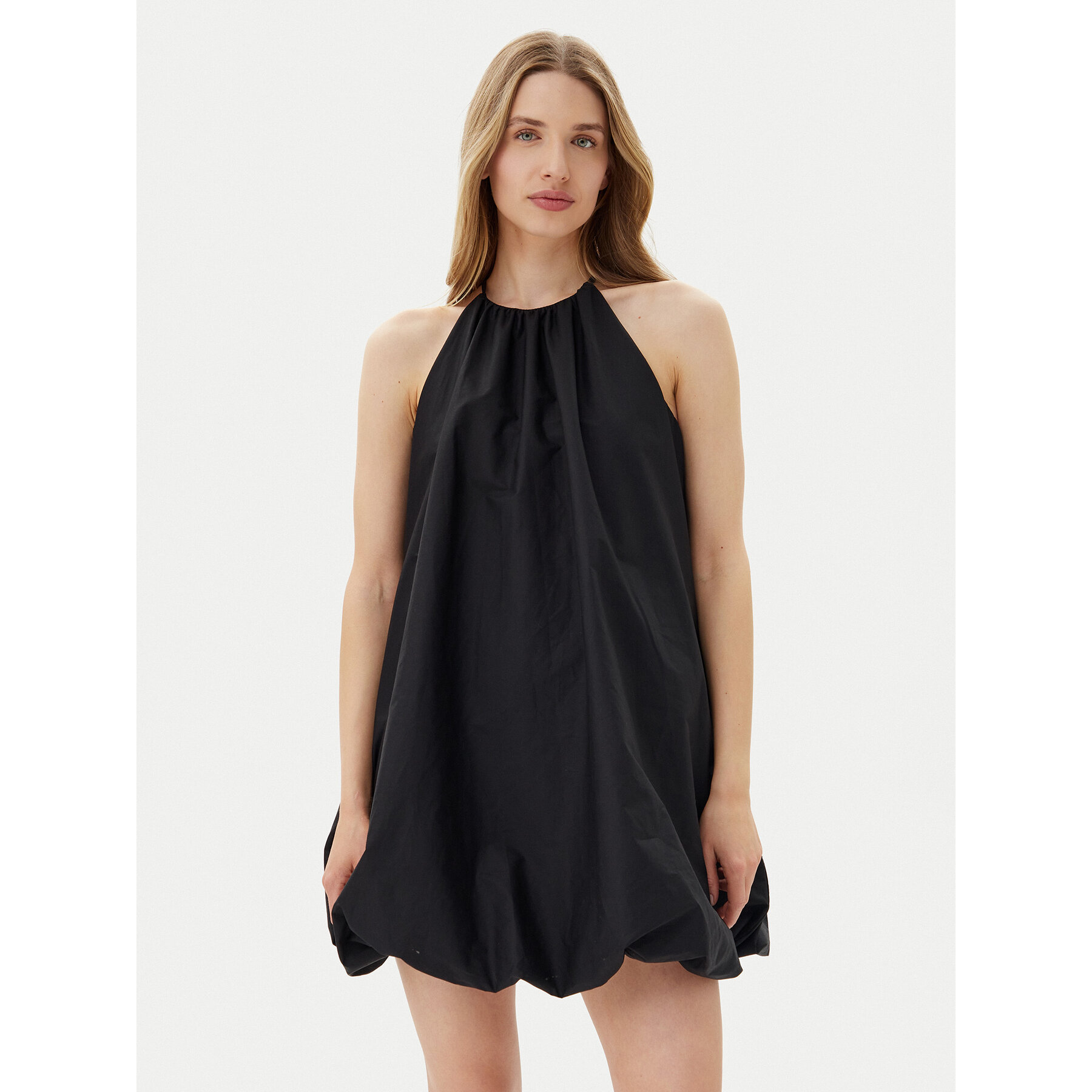 Rinascimento Coctailkleid CFC0124139003 Schwarz Regular Fit