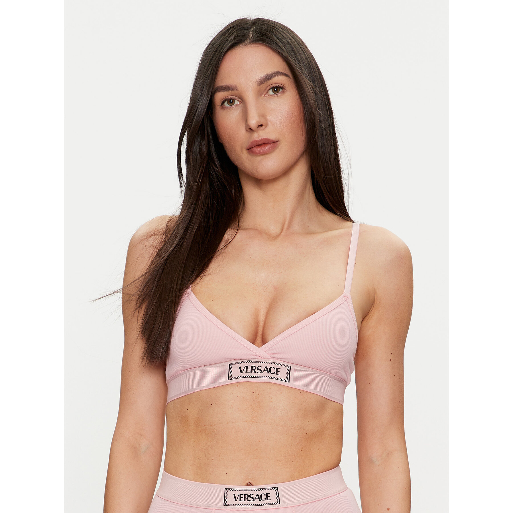 Versace Reggiseno Bralette 1013503 Rosa