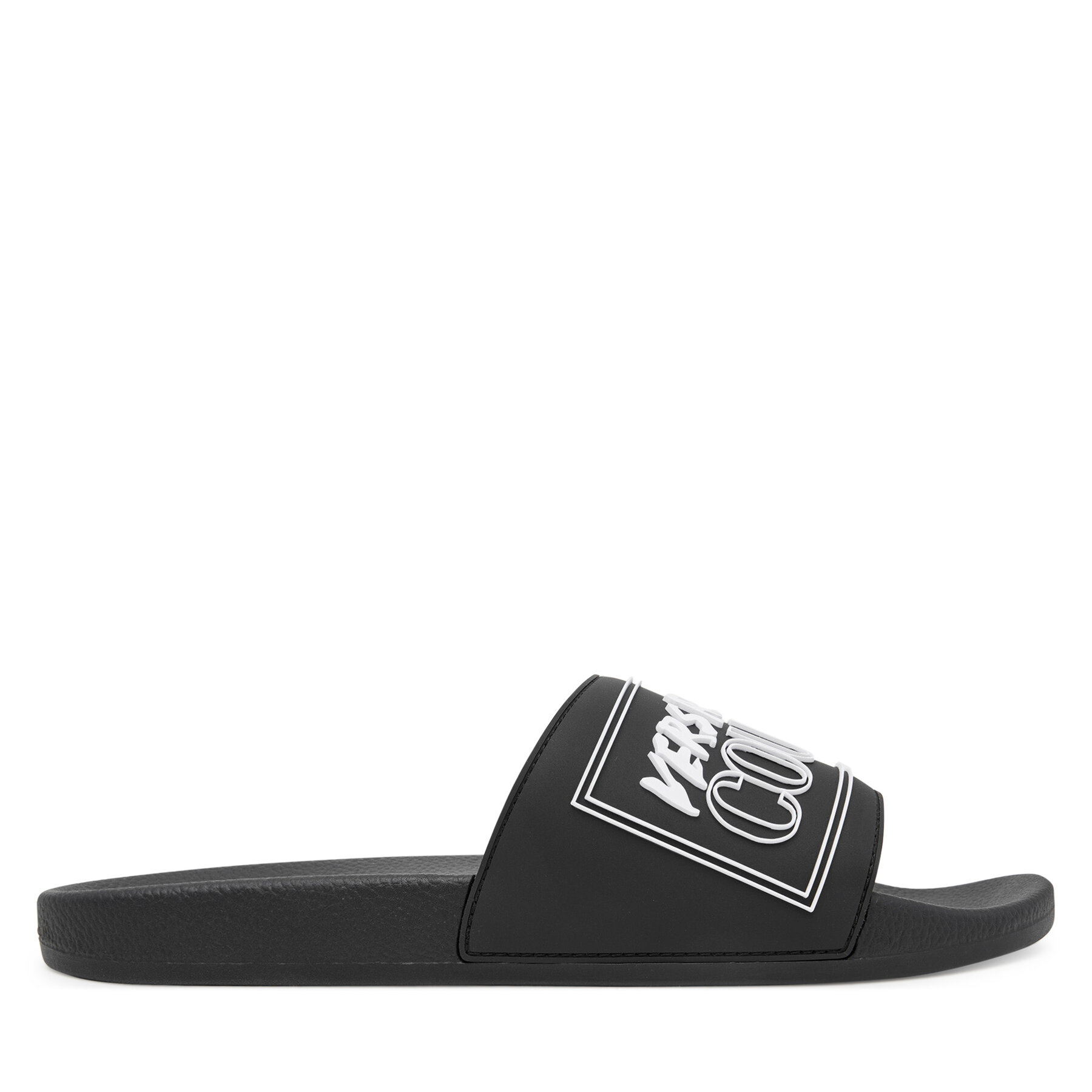 Šľapky Versace Jeans Couture 79YA3SQ3 ZSC22 899 Čierna
