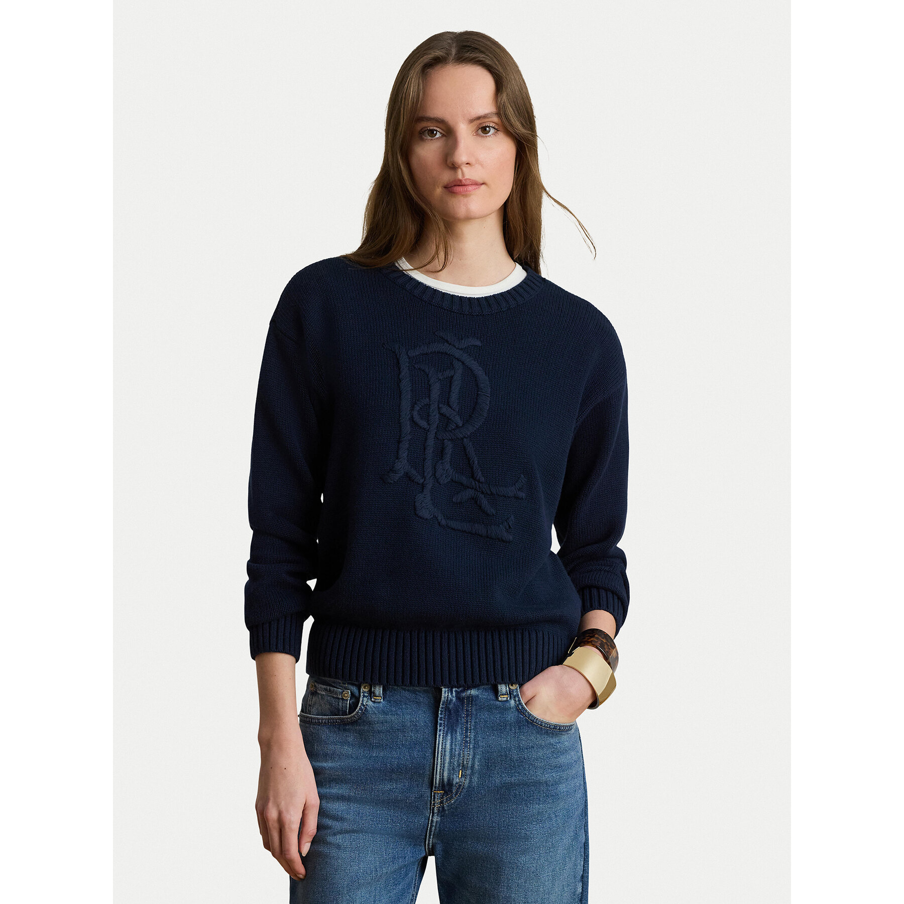 LAUREN RALPH LAUREN Pullover 200979653004 Dunkelblau Regular Fit