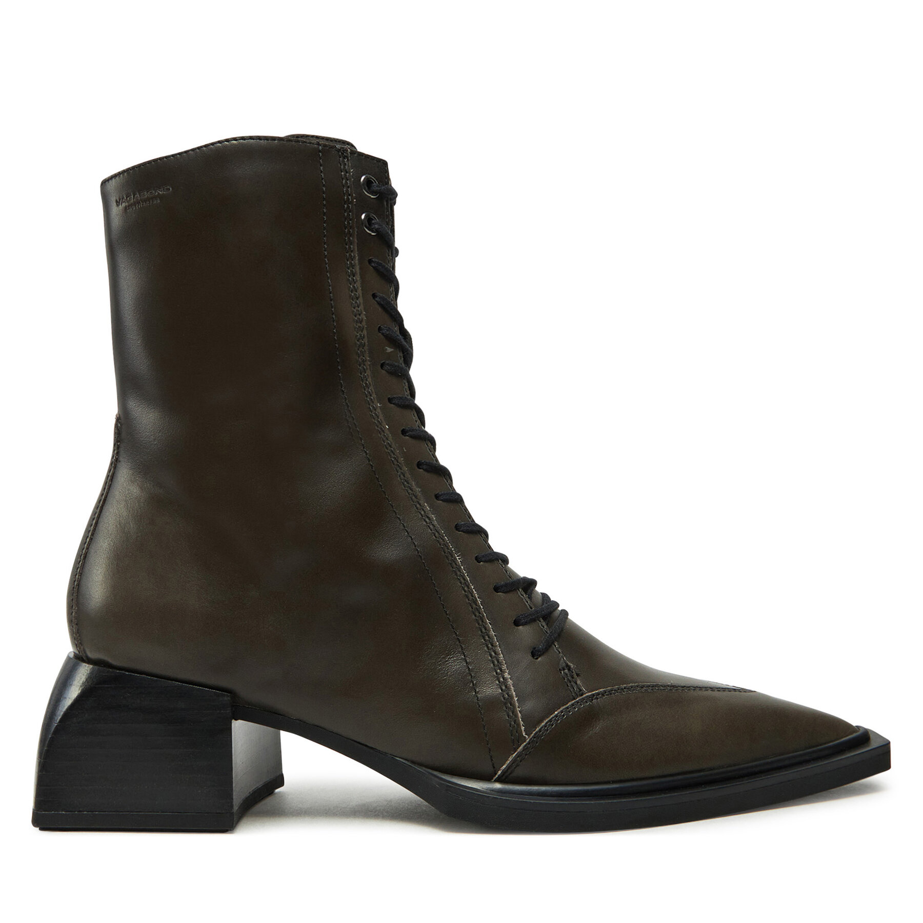 Damskie Botki Vagabond Shoemakers, Rozmiar 35 Khaki Vivian 5853-118-15