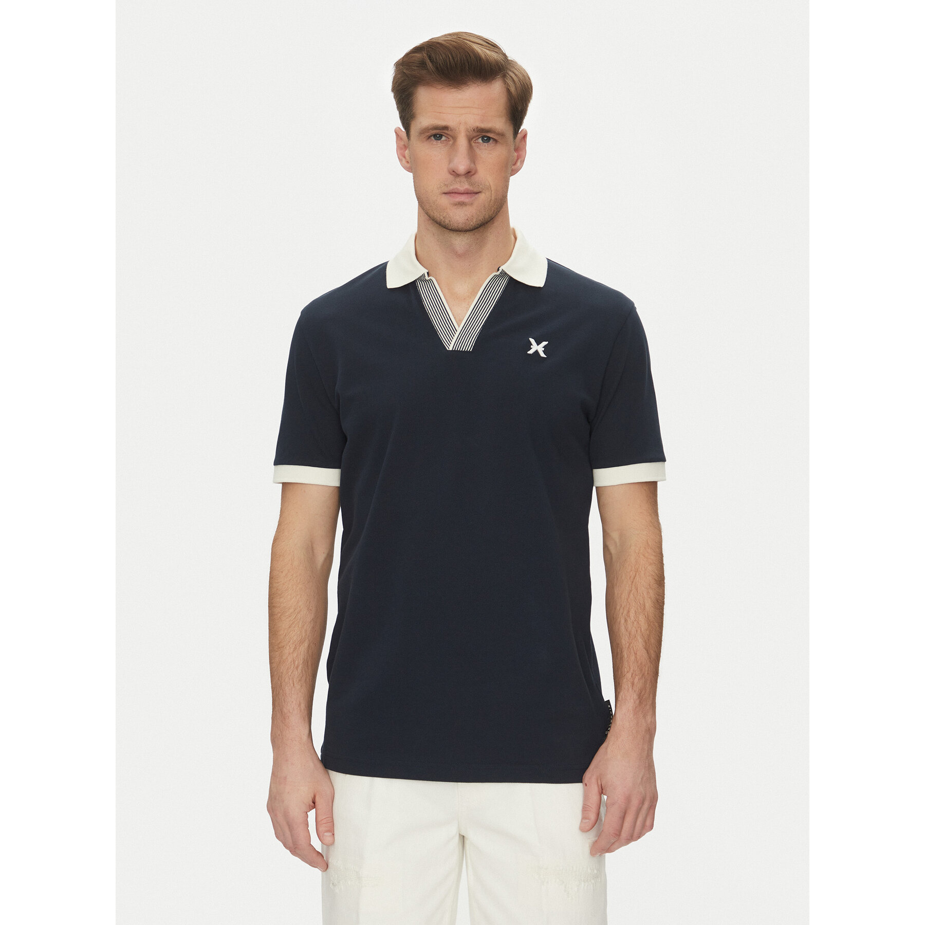 Richmond X Polo UMP25168PO Σκούρο μπλε Regular Fit