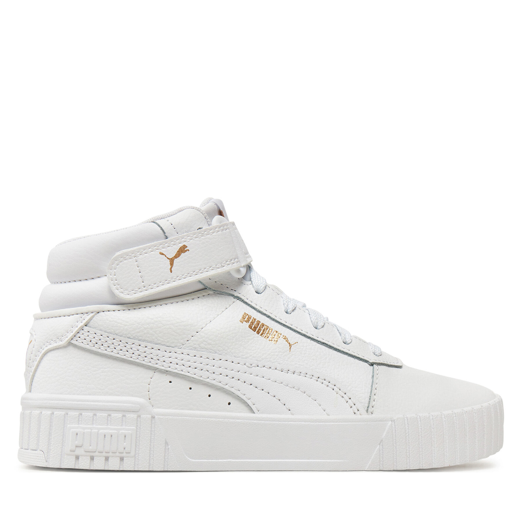 Sneakersy Puma Carina 2.0 Mid Jr 387376 03 Biela