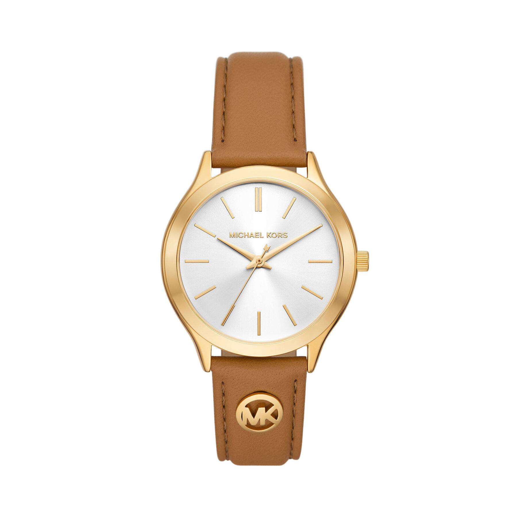 Hodinky Michael Kors Slim Runway MK7543 Hnedá