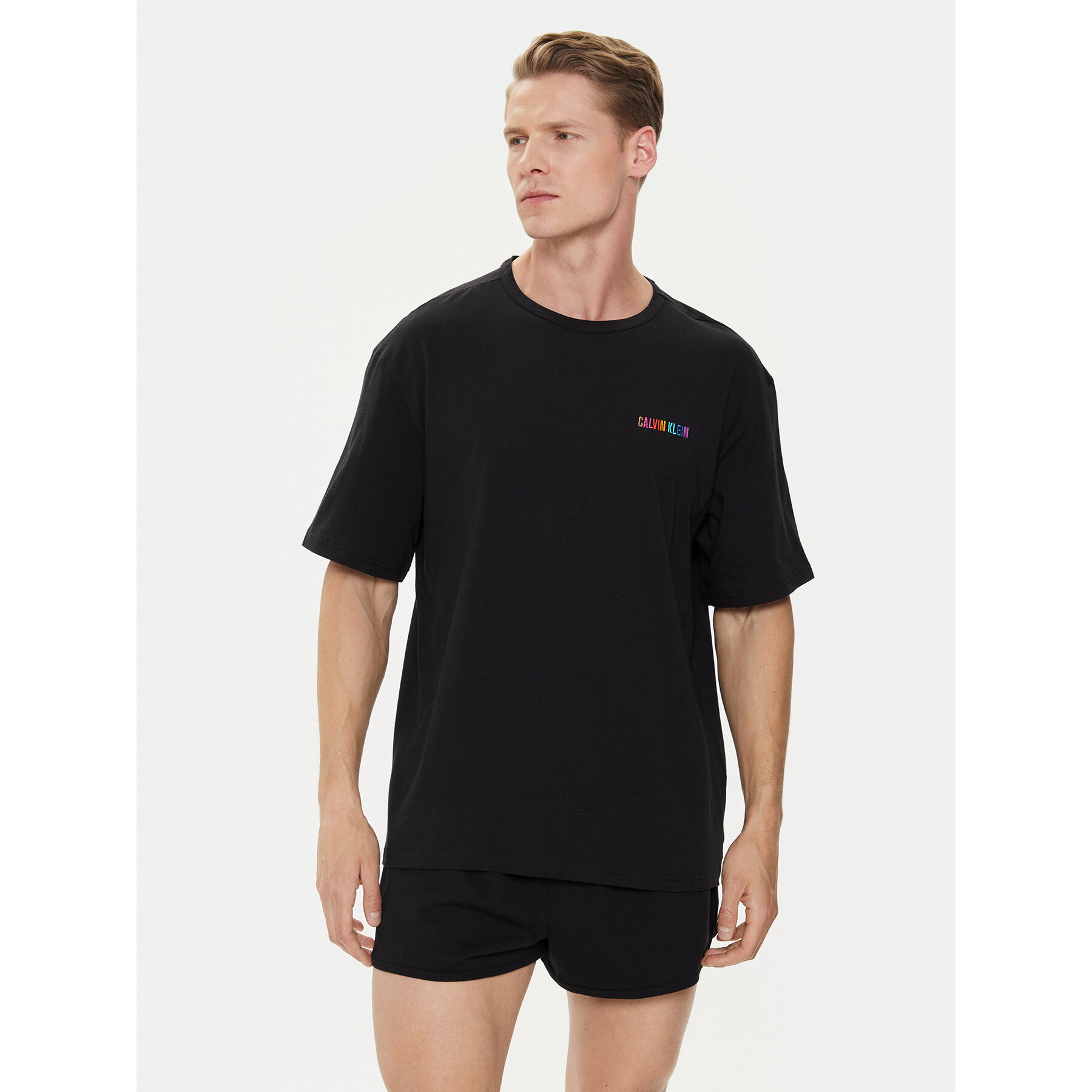 Calvin Klein Underwear T-Shirt 000NM2631E Μαύρο Regular Fit