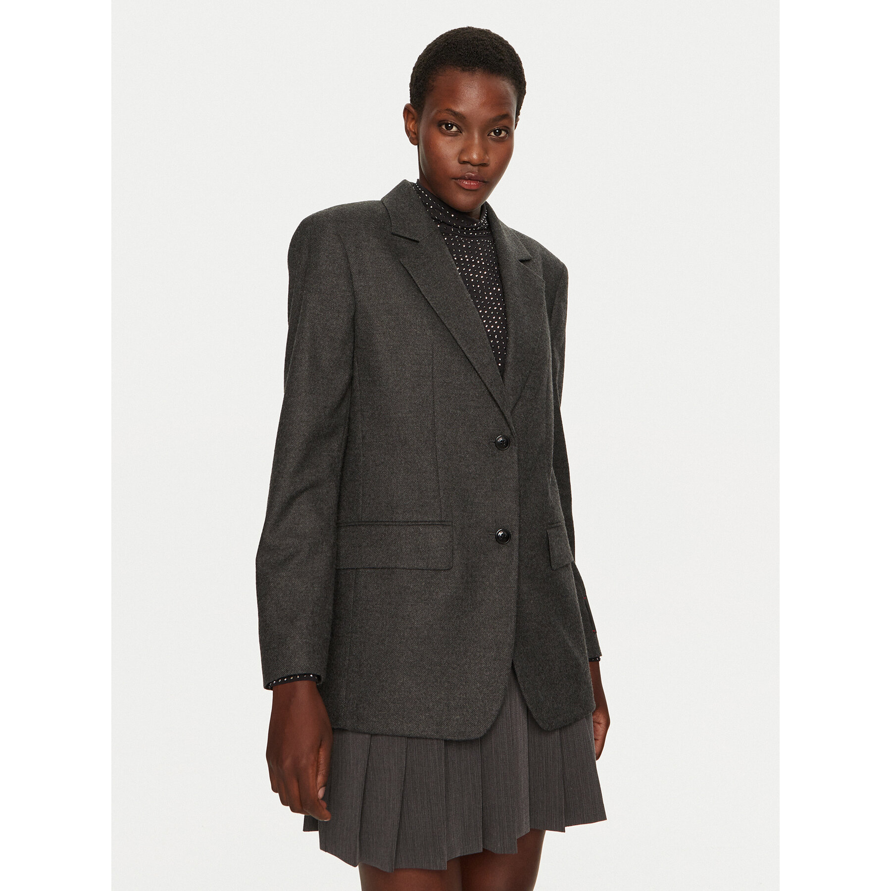 Hugo Sakko Areota 50525200 Grau Regular Fit