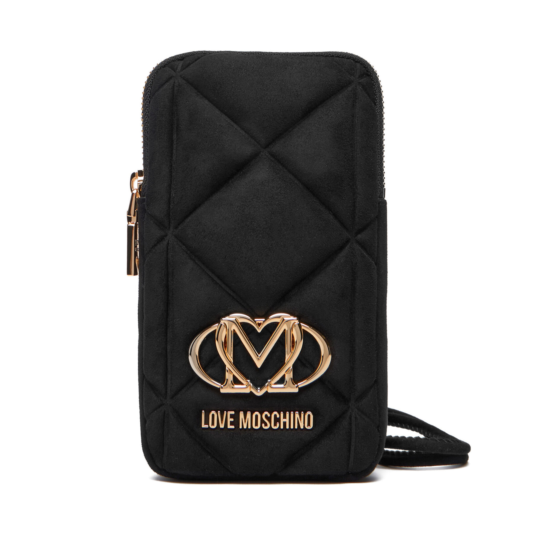 LOVE MOSCHINO Τσαντάκι Κινητού LOVE MOSCHINO JC5645PP0NKE0000 Μαύρο