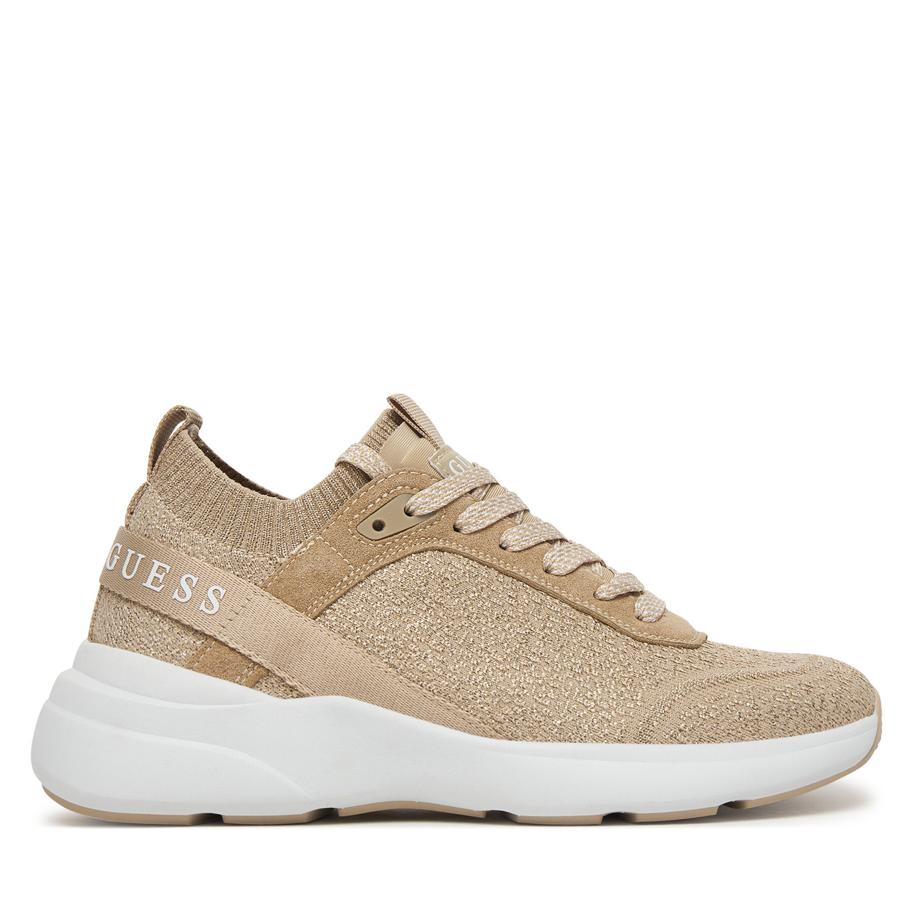 Sneakersy Guess FLJMLD FAB12 Béžová