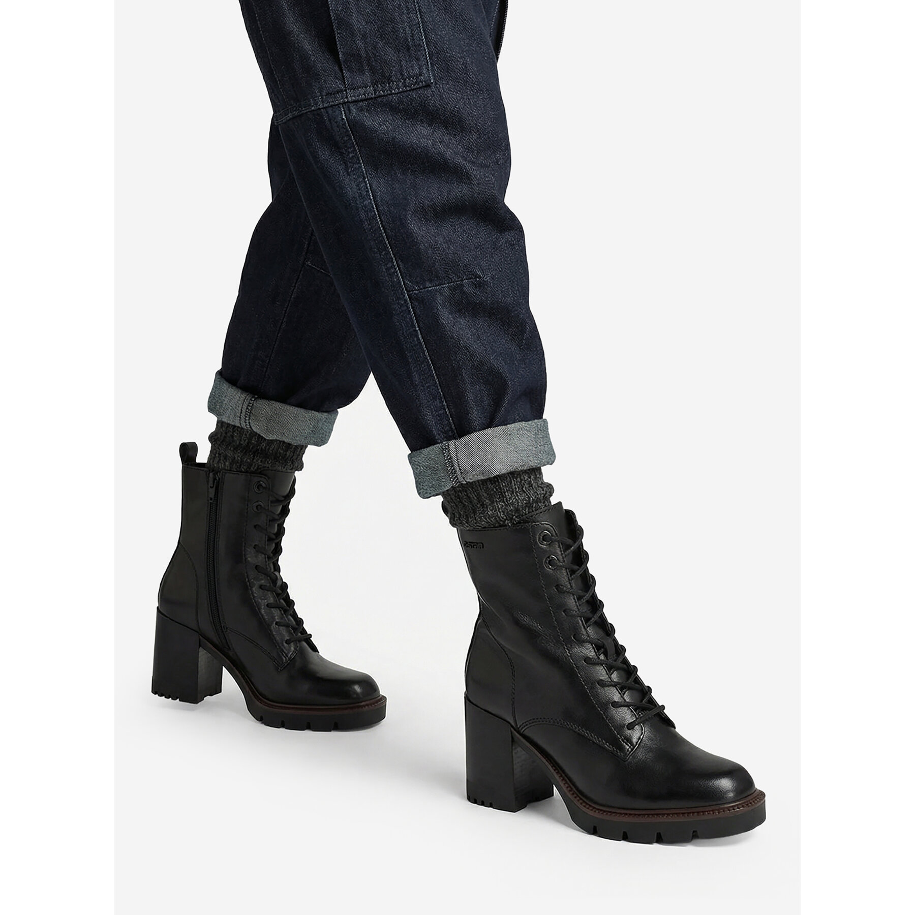 Šnurovacia obuv G-Star Raw CEO-WI34-CLEVELAND-04 Čierna