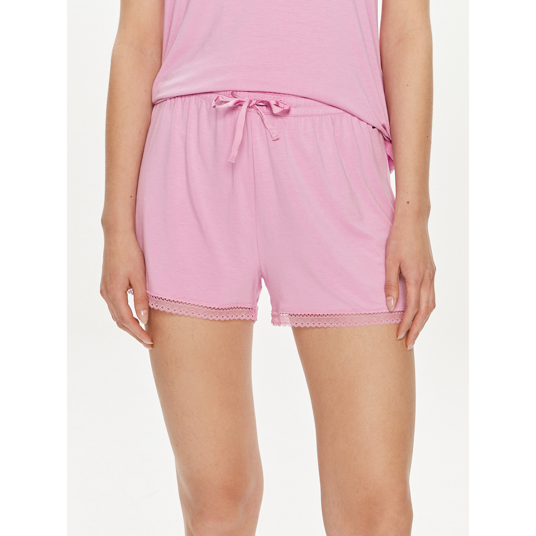 Tommy Hilfiger Tommy Hilfiger Σορτς πιτζάμας UW0UW05289 Ροζ Regular Fit