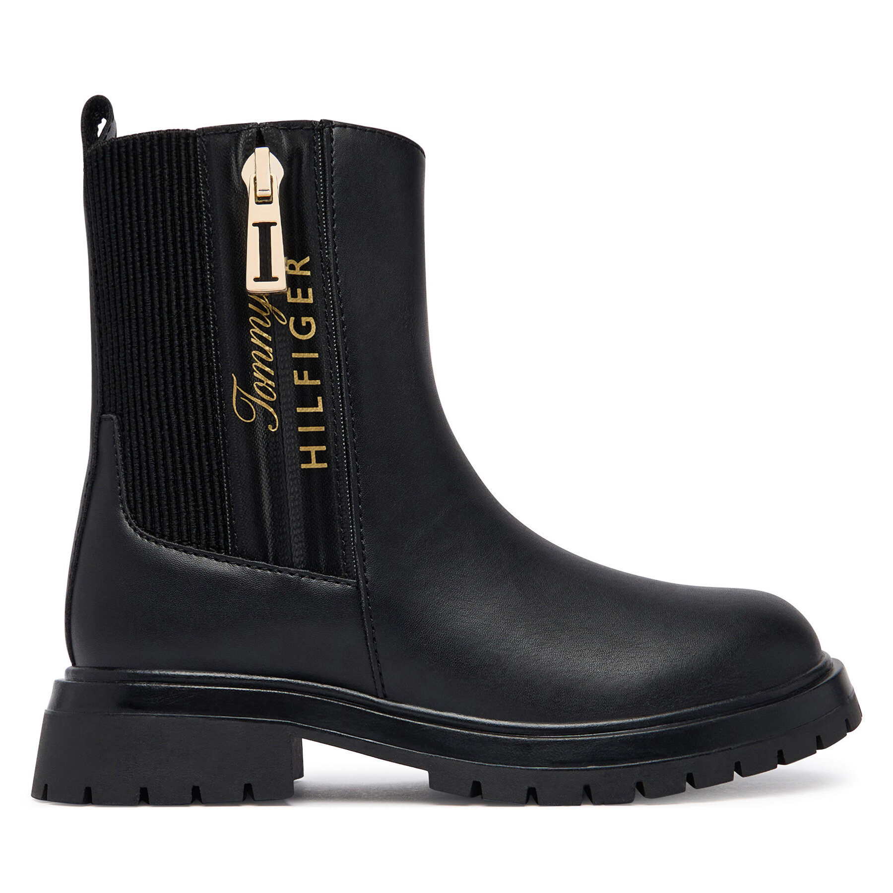 Škornji Tommy Hilfiger Ashlyn T3A5-35161-1355 M Črna