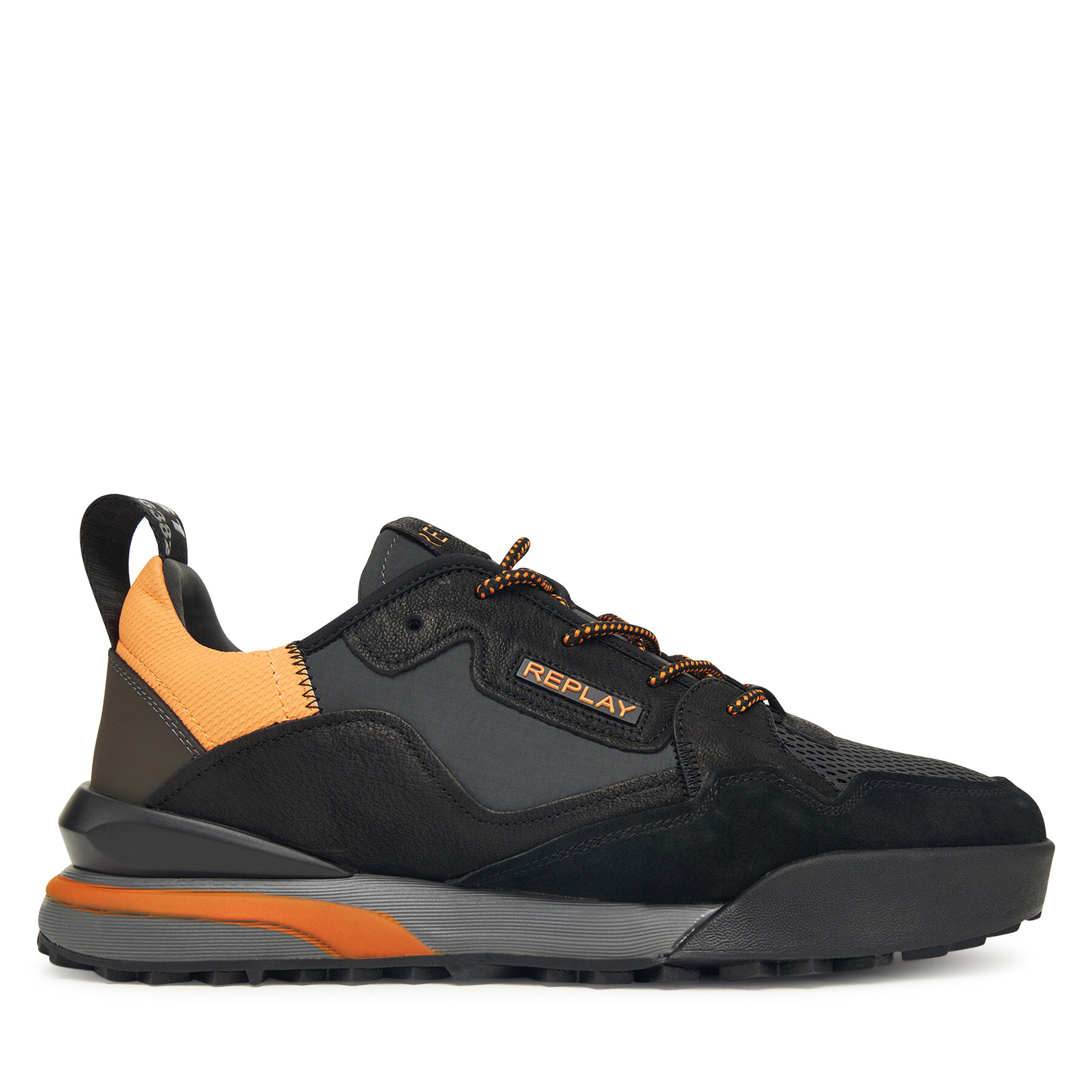 REPLAY Pánske Sneakersy, Rozmer: 43, Čierna, Field M Sc GMSG9 .000.C0001L