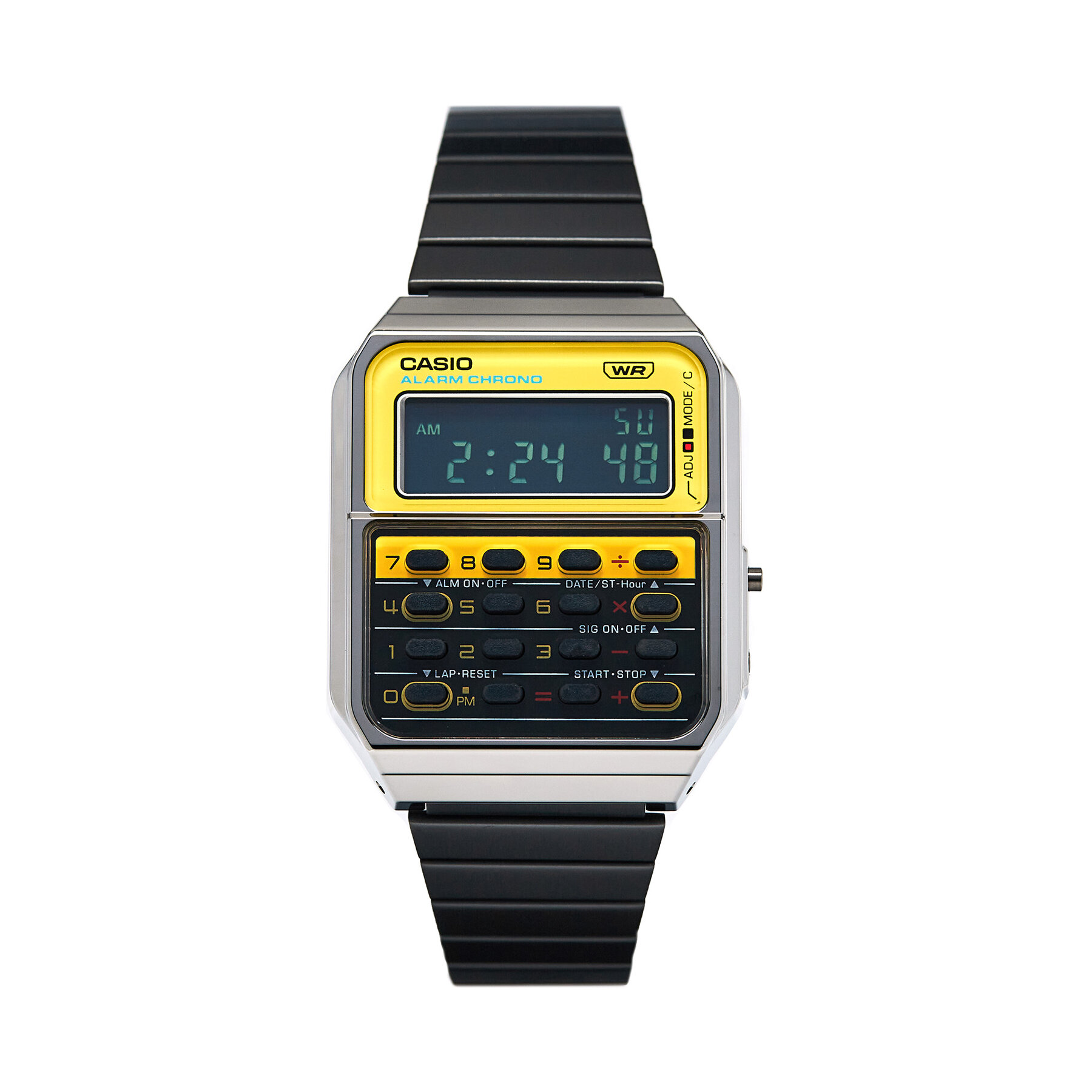 Pulkstenis Casio Vintage Edgy CA-500WEGG-9BEF Melns