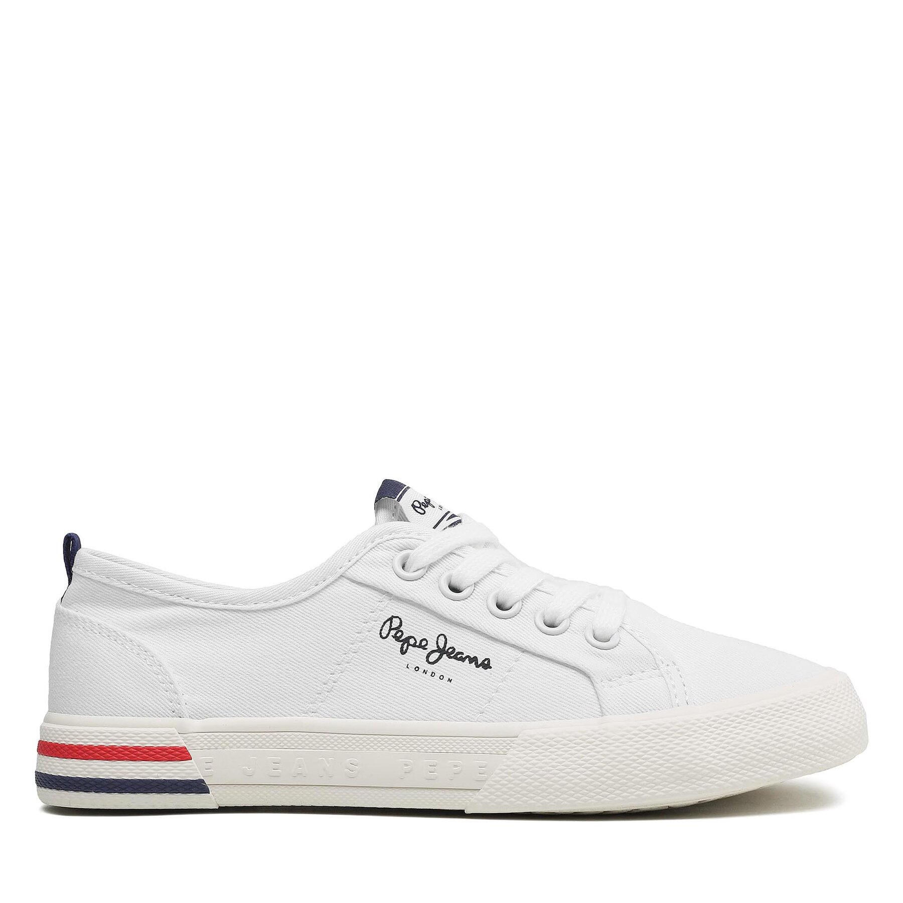 Tenis Superge Pepe Jeans Brady Basic G PGS30561 Bela