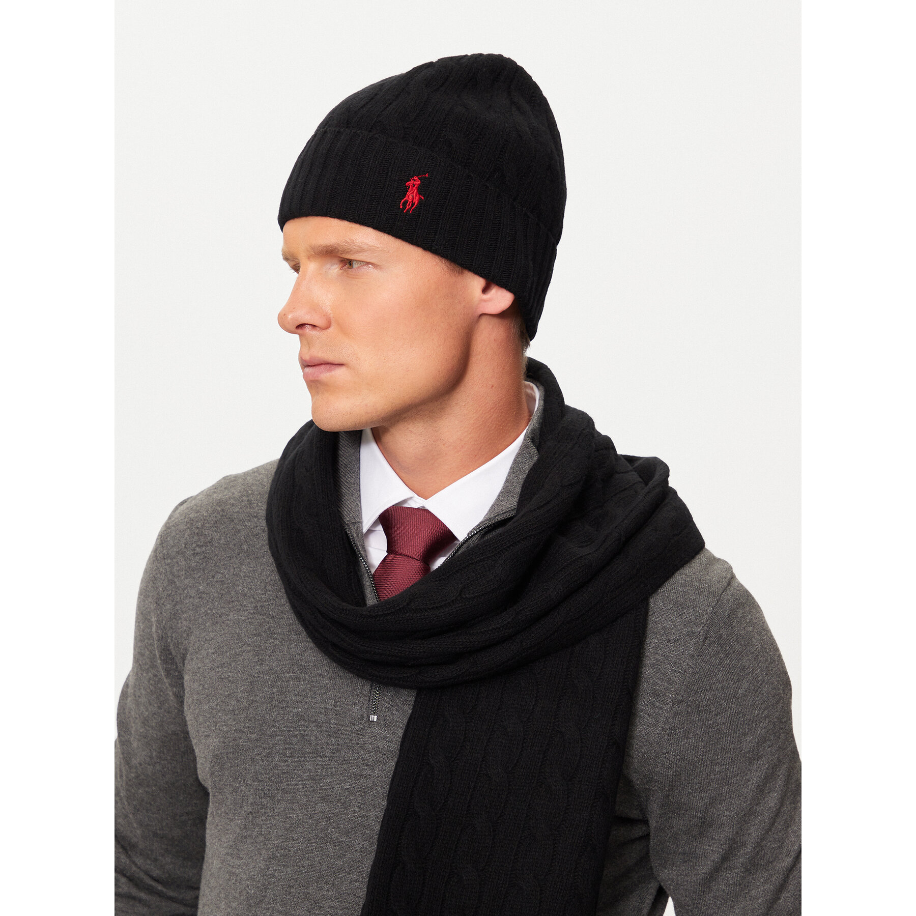 Căciulă Polo Ralph Lauren 449959346001 Negru