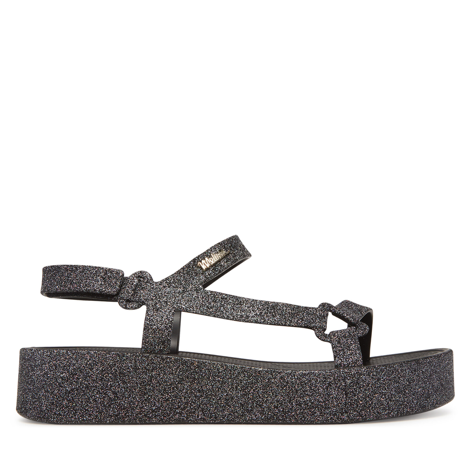 Donna Sandali Melissa, Taglia 41_42, Nero, Melissa Sun Downtown Platform II Ad 36129, taglia : 41_42
