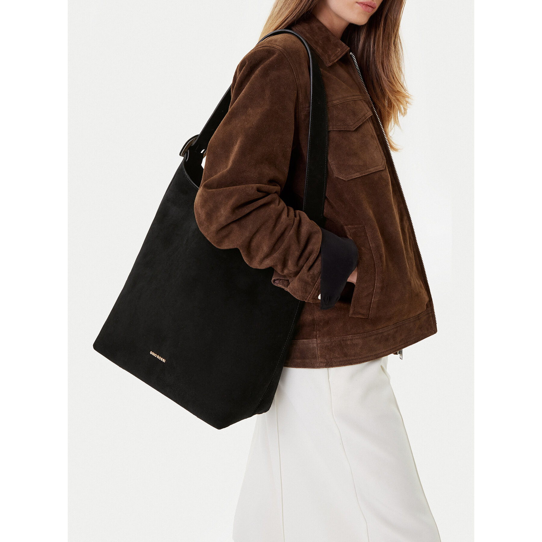 Дамска чанта Gino Rossi EO-LAILA513-113-1 Черен