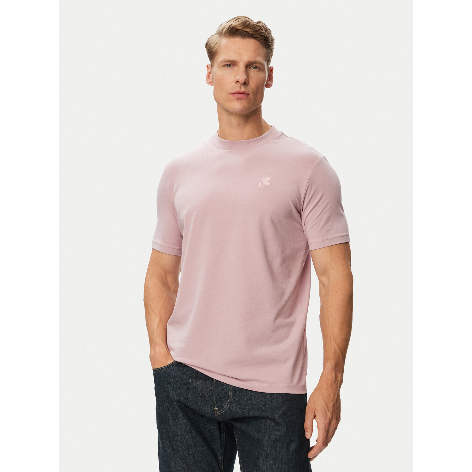 KARL LAGERFELD T-Shirt 755750 563221 Rosa Regular Fit
