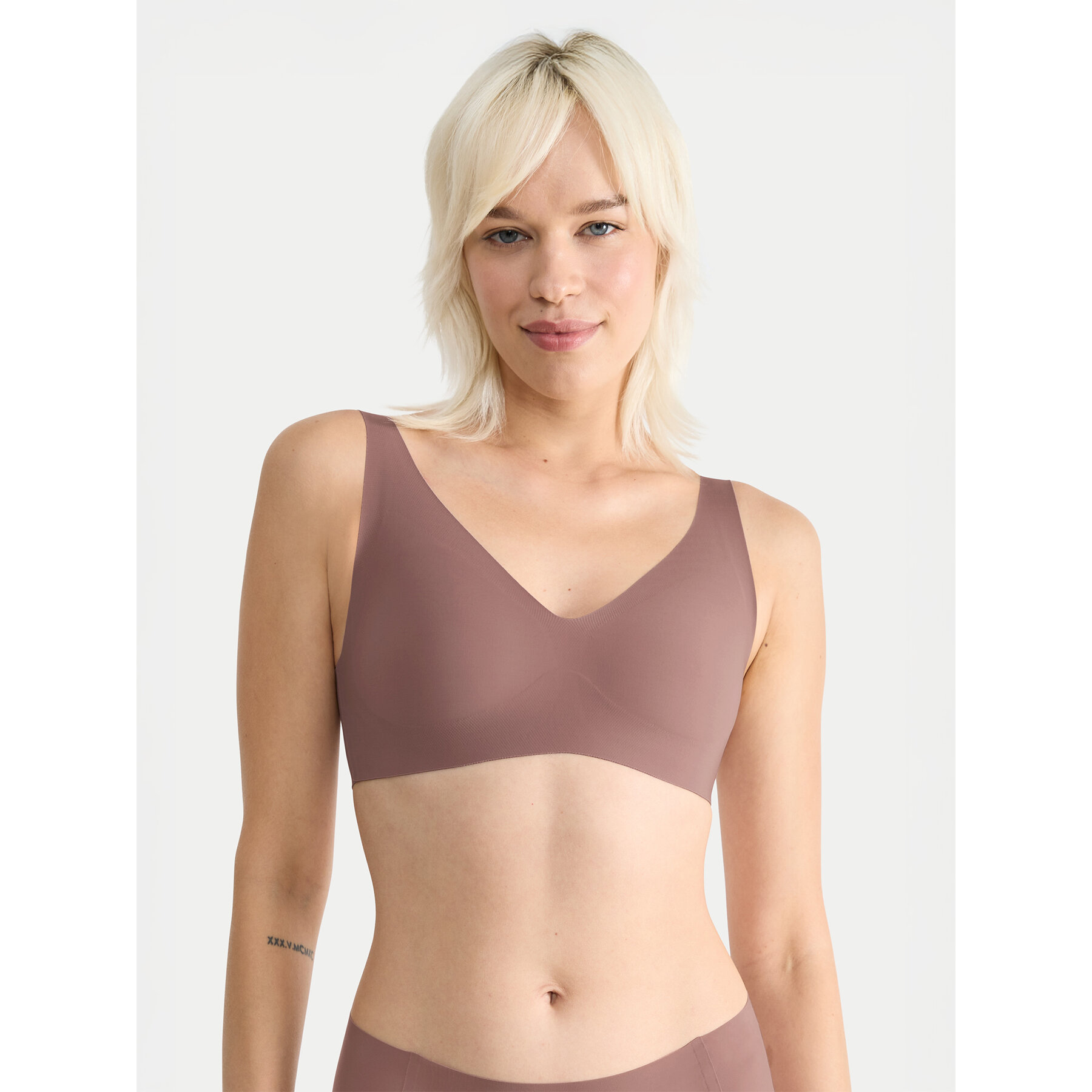 Sloggi Reggiseno senza ferretto Zero Feel 10217729 Marrone