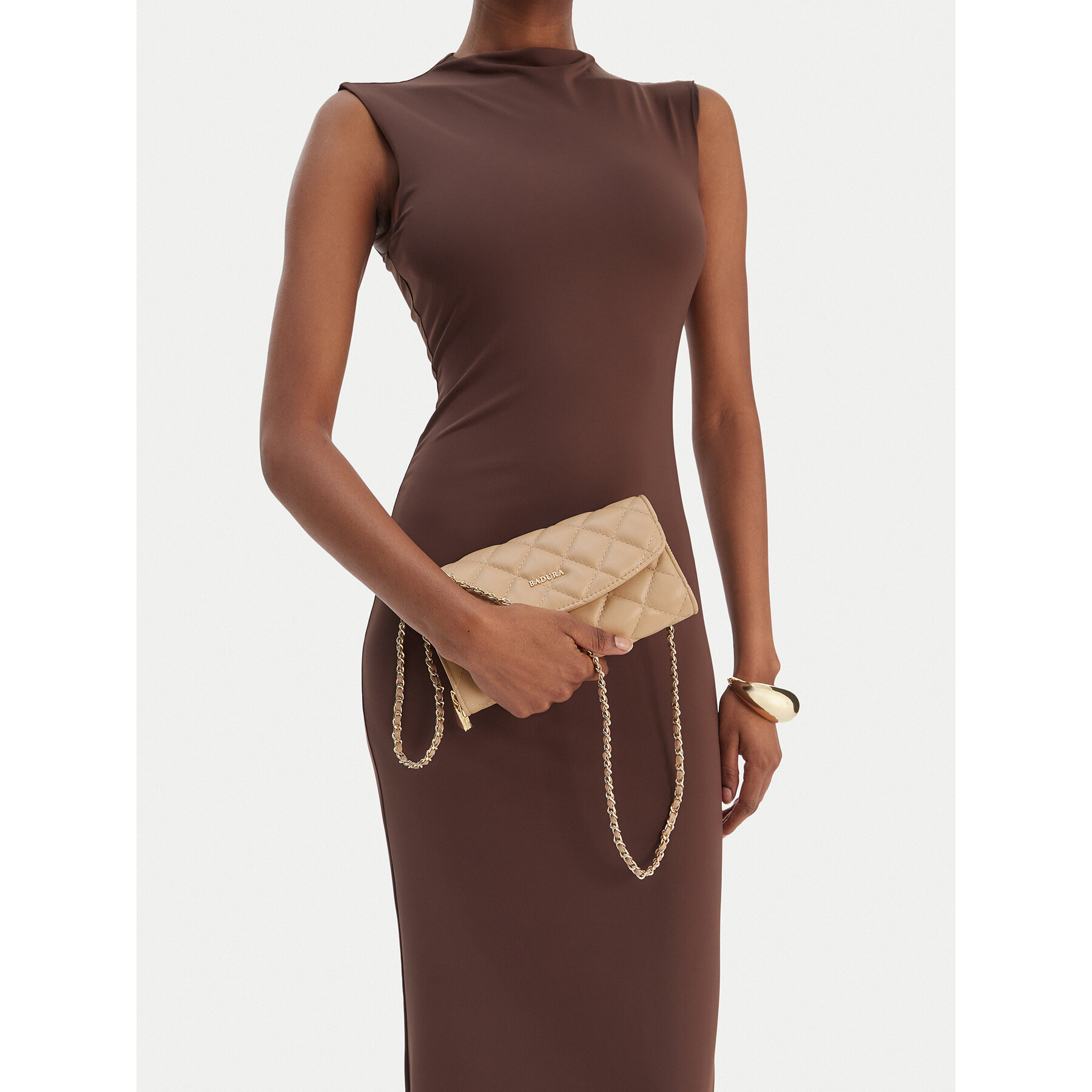 Дамска чанта Badura TYL00501 Бежов
