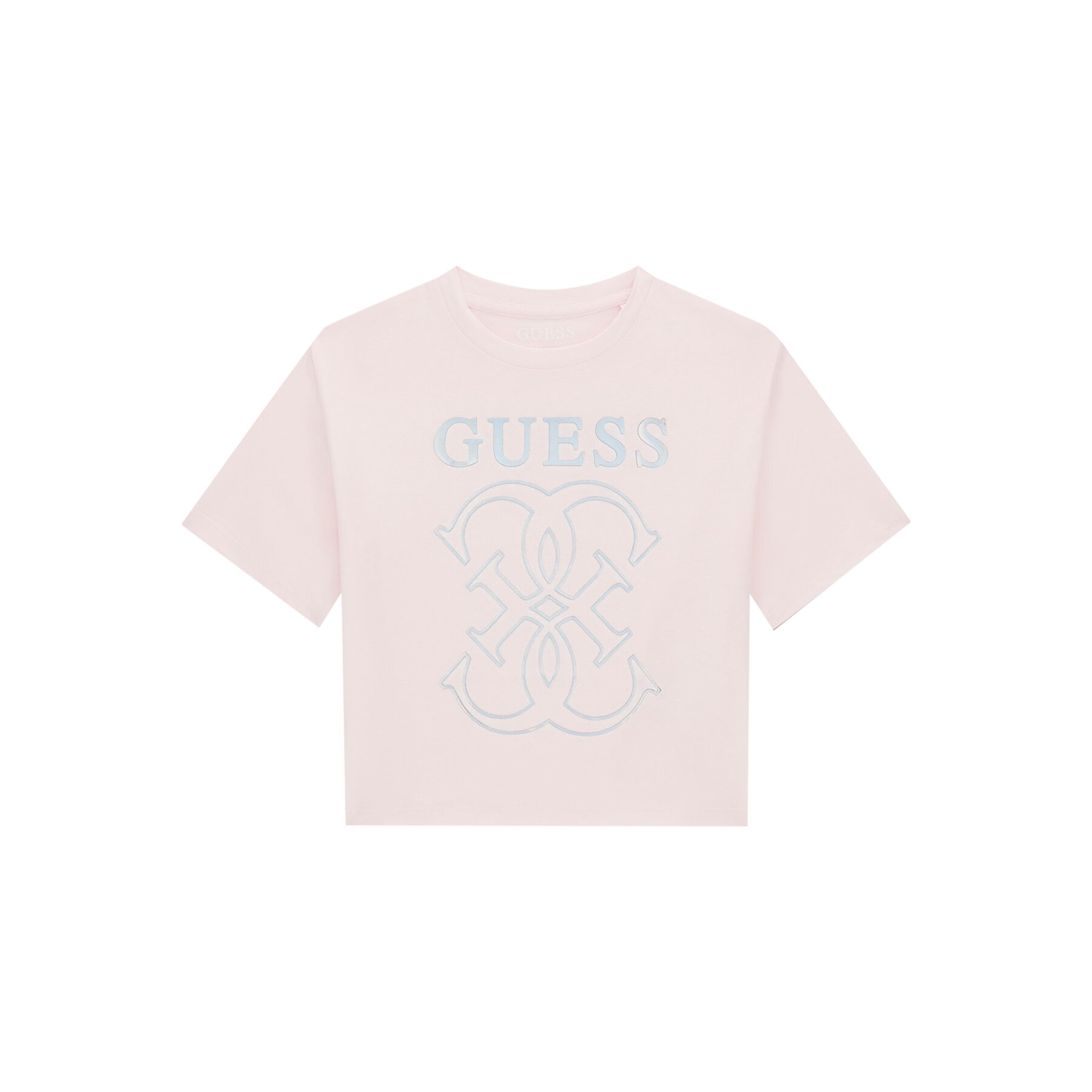 Guess T-Shirt J6RI22 K8HM4 Ροζ Regular Fit