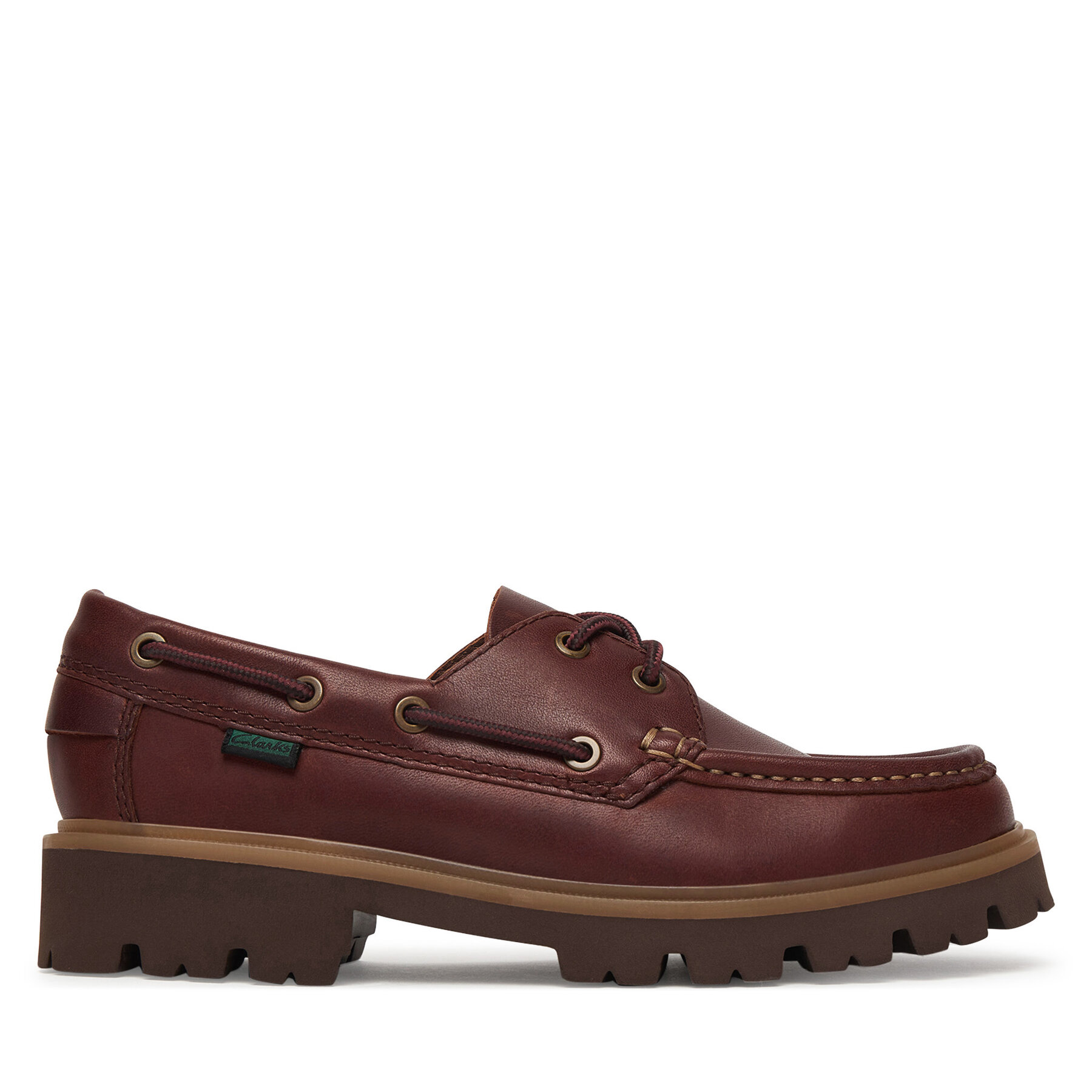 Félcipő Clarks Cleyhill Boat. 26187287 Barna
