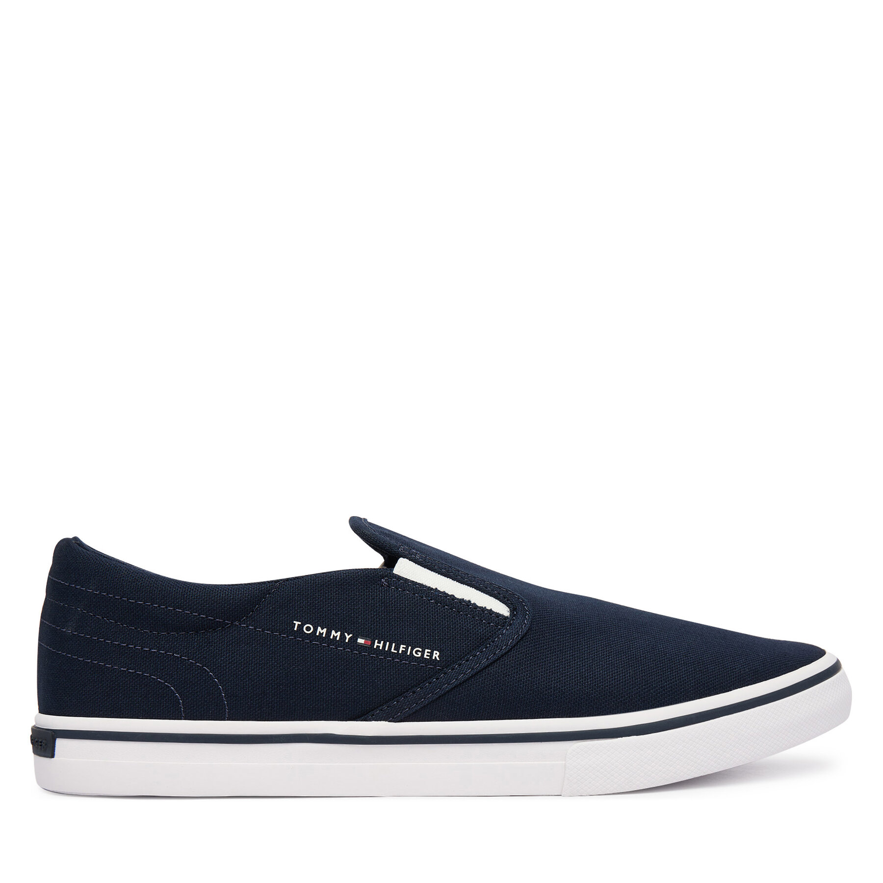 Teniși Tommy Hilfiger Vulc Core Slip On FM0FM05689 Bleumarin
